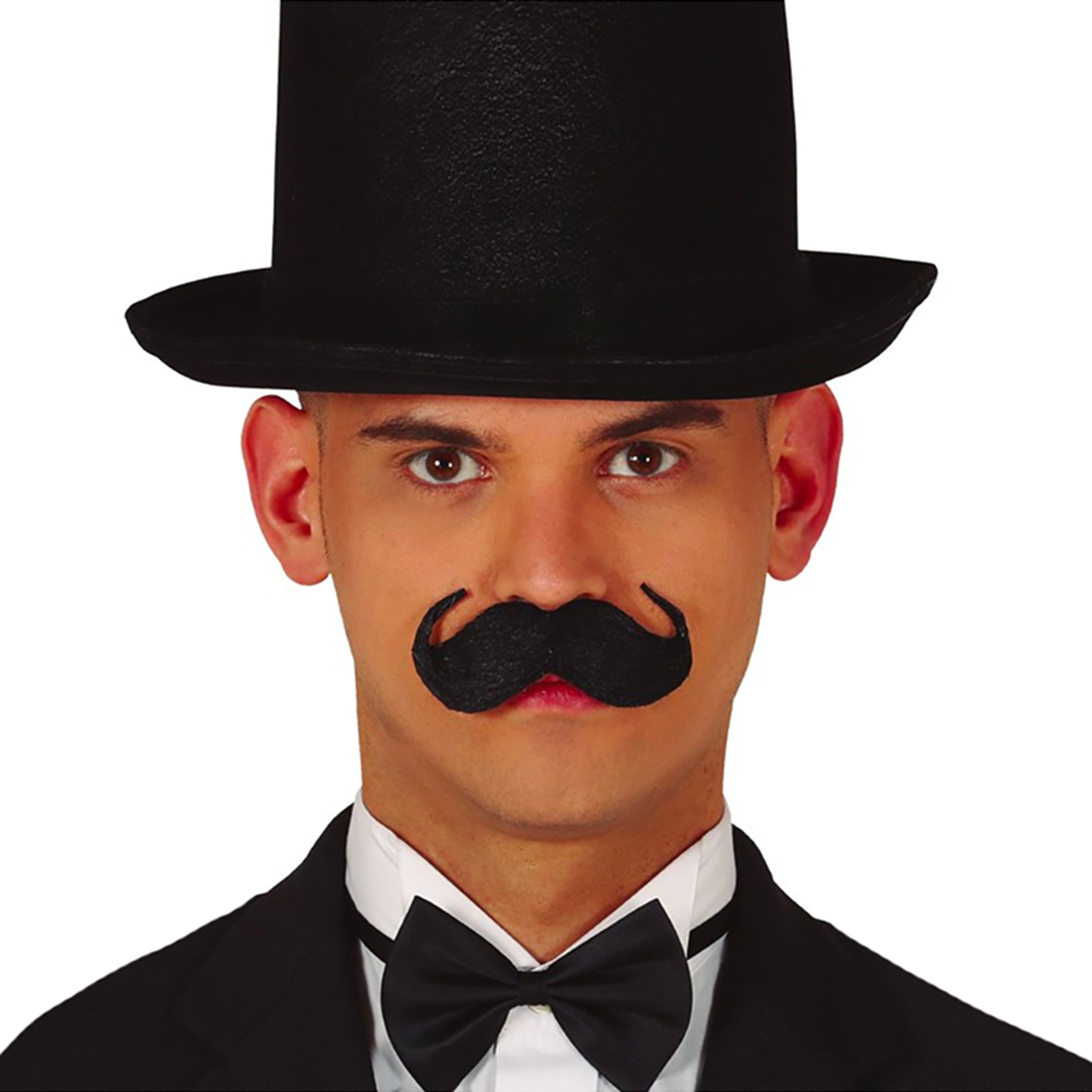 Bild föreställande produkten Engelsk Mustasch Svart