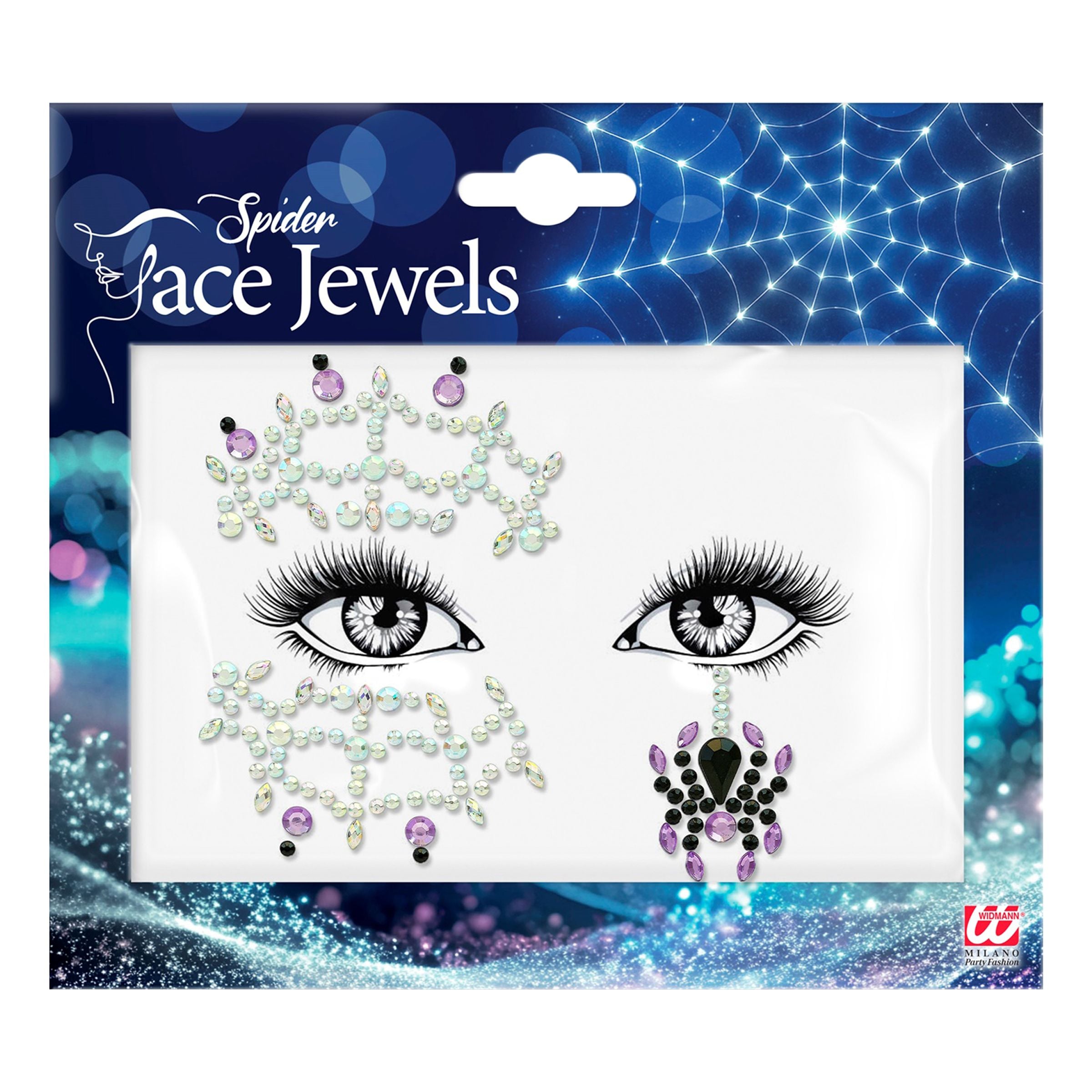 Bild föreställande produkten Face Jewels Spindel
