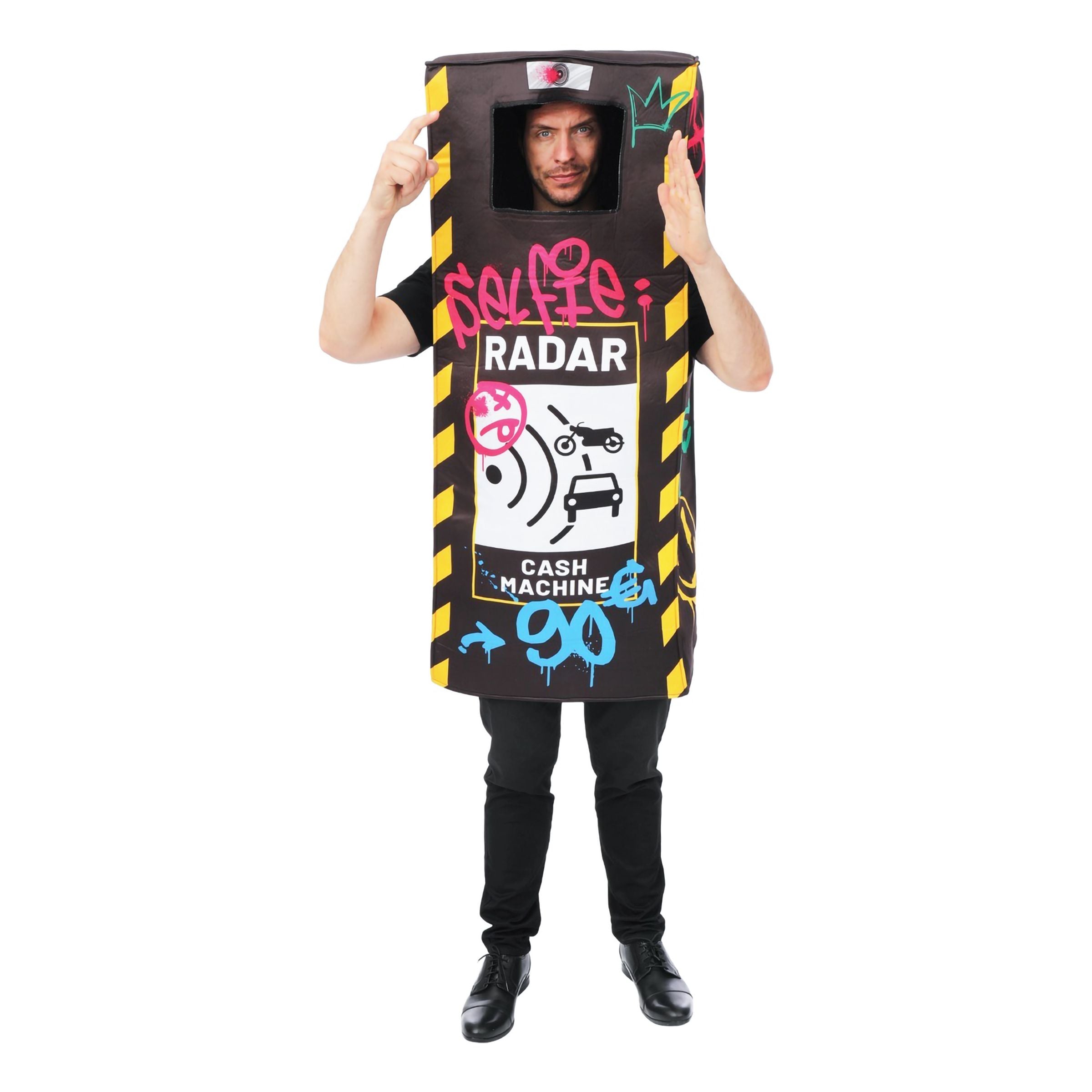 Bild föreställande produkten Fartkamera Maskeraddräkt – One size