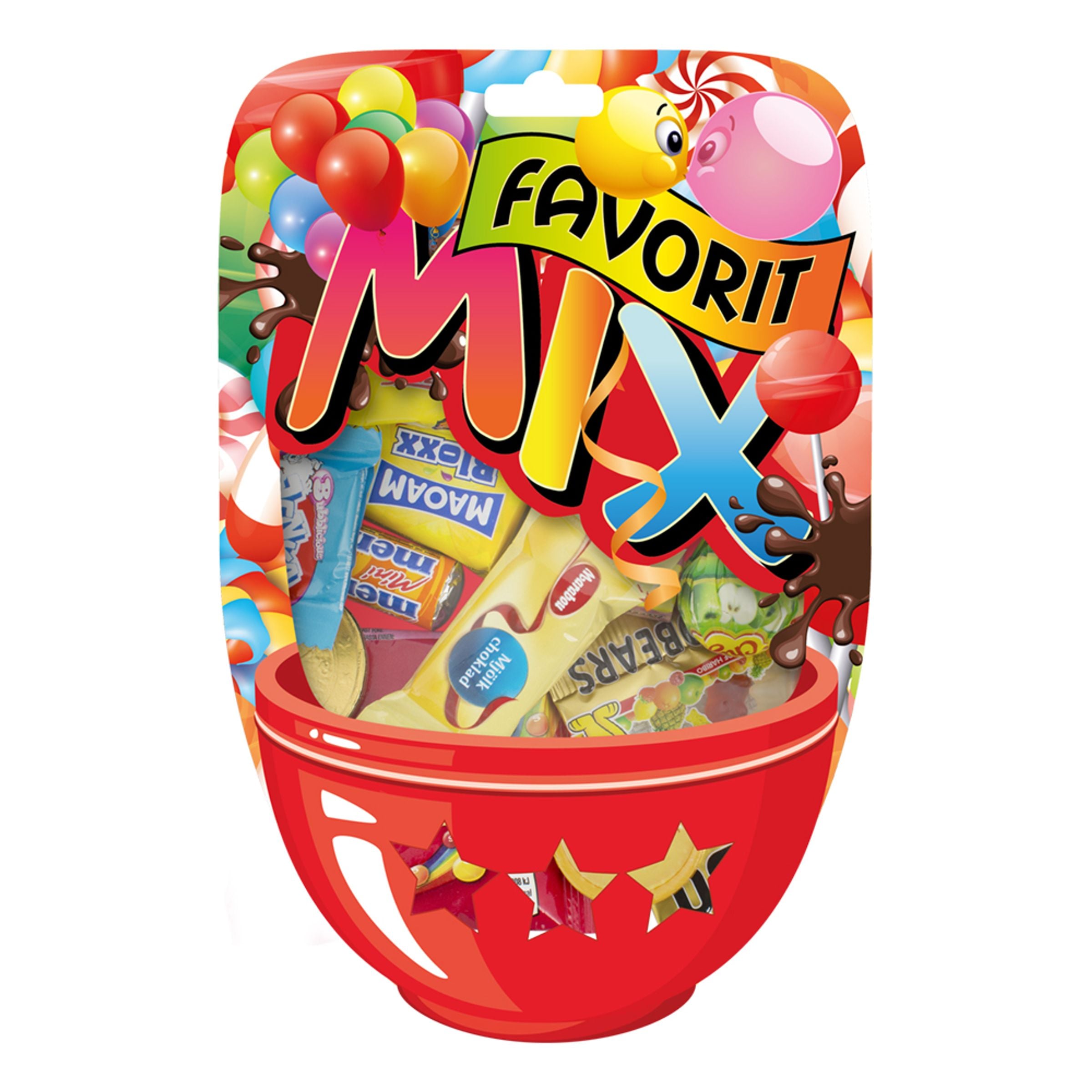 Bild föreställande produkten Favoritmix Godis – 147 g