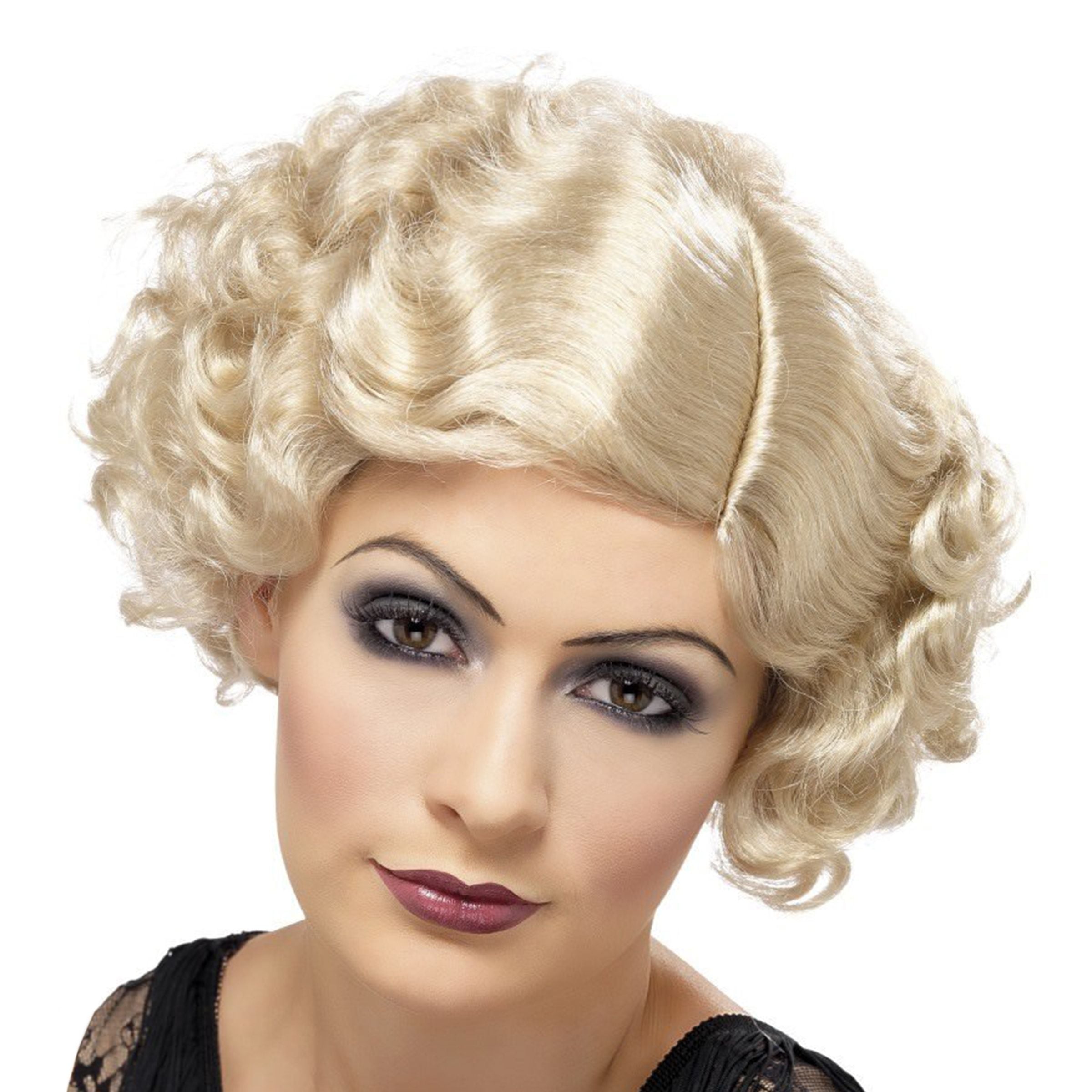 Bild föreställande produkten Flirty Flapper Blond Peruk – One size