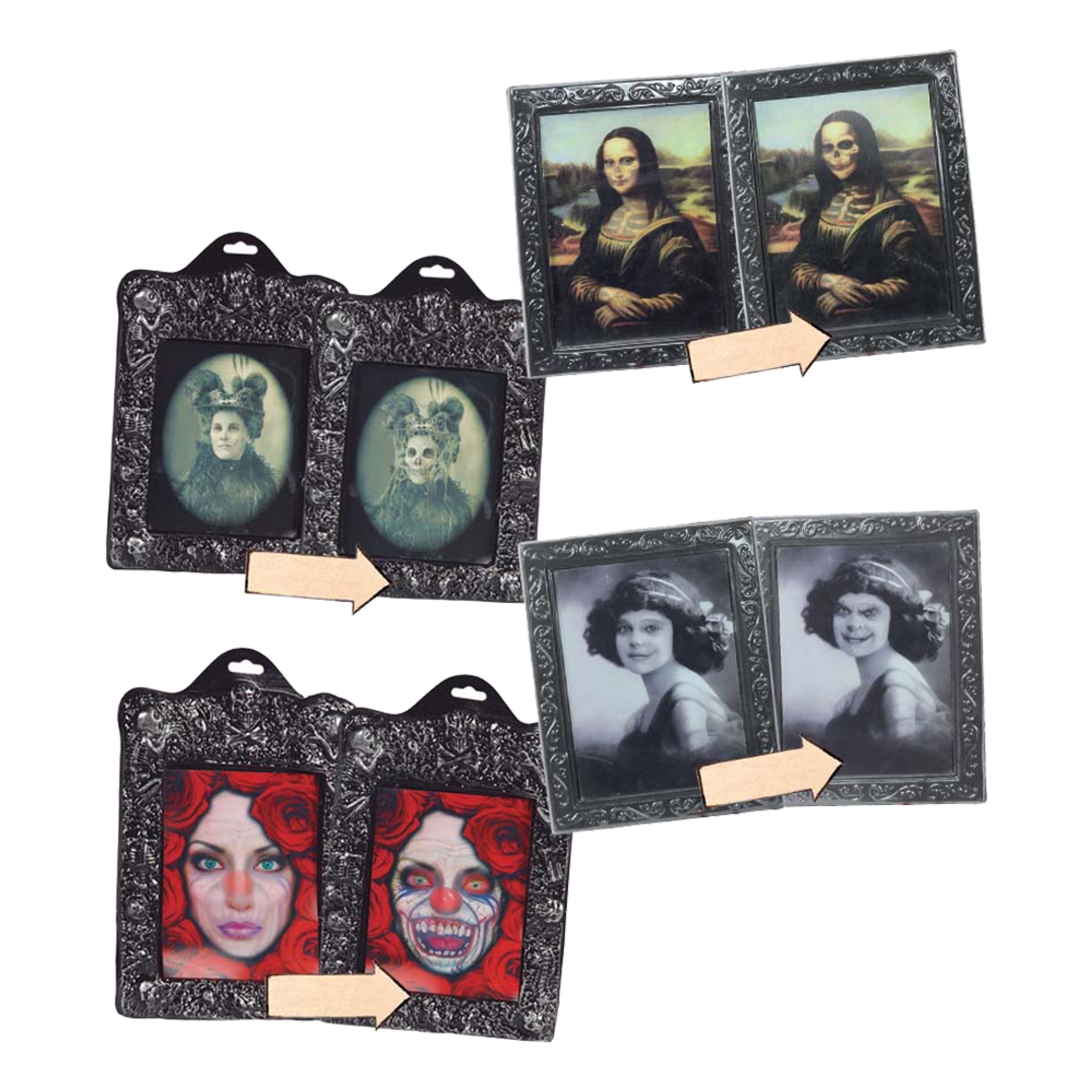 Bild föreställande produkten Fotoram Skräckmotiv – Liten