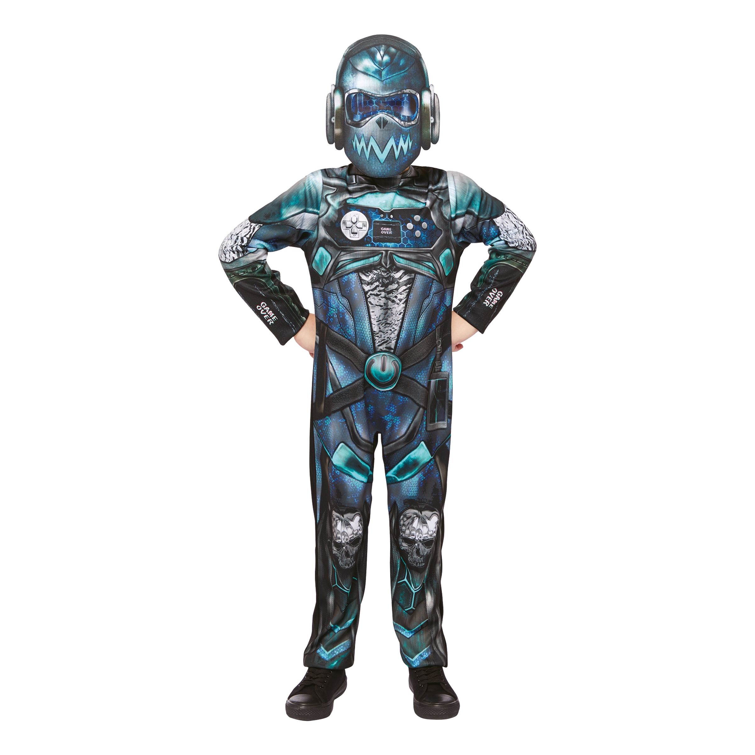 Bild föreställande produkten Gamer Jumpsuit Barn Maskeraddräkt – Medium