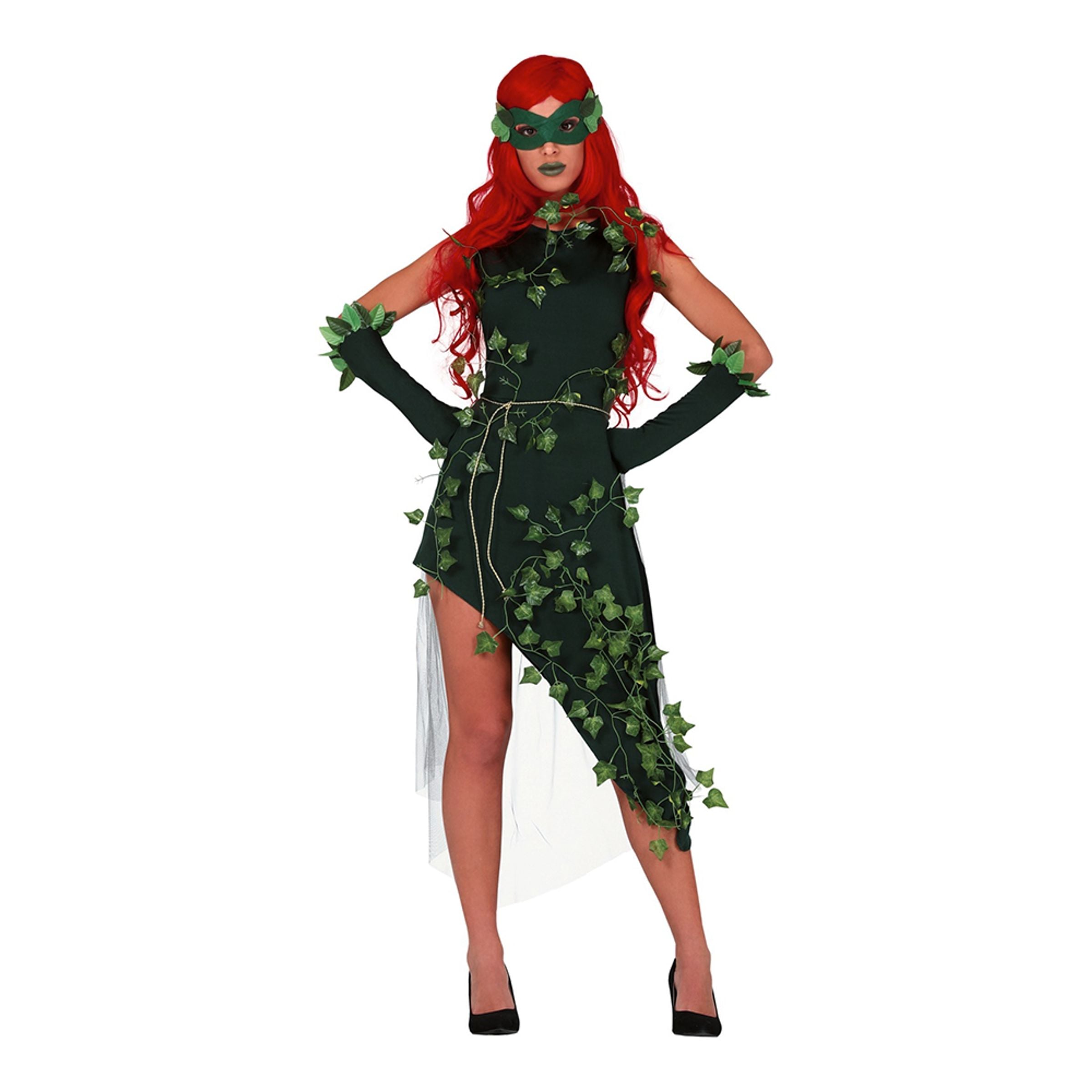 Bild föreställande produkten Giftig Växtkvinna Maskeraddräkt – Small