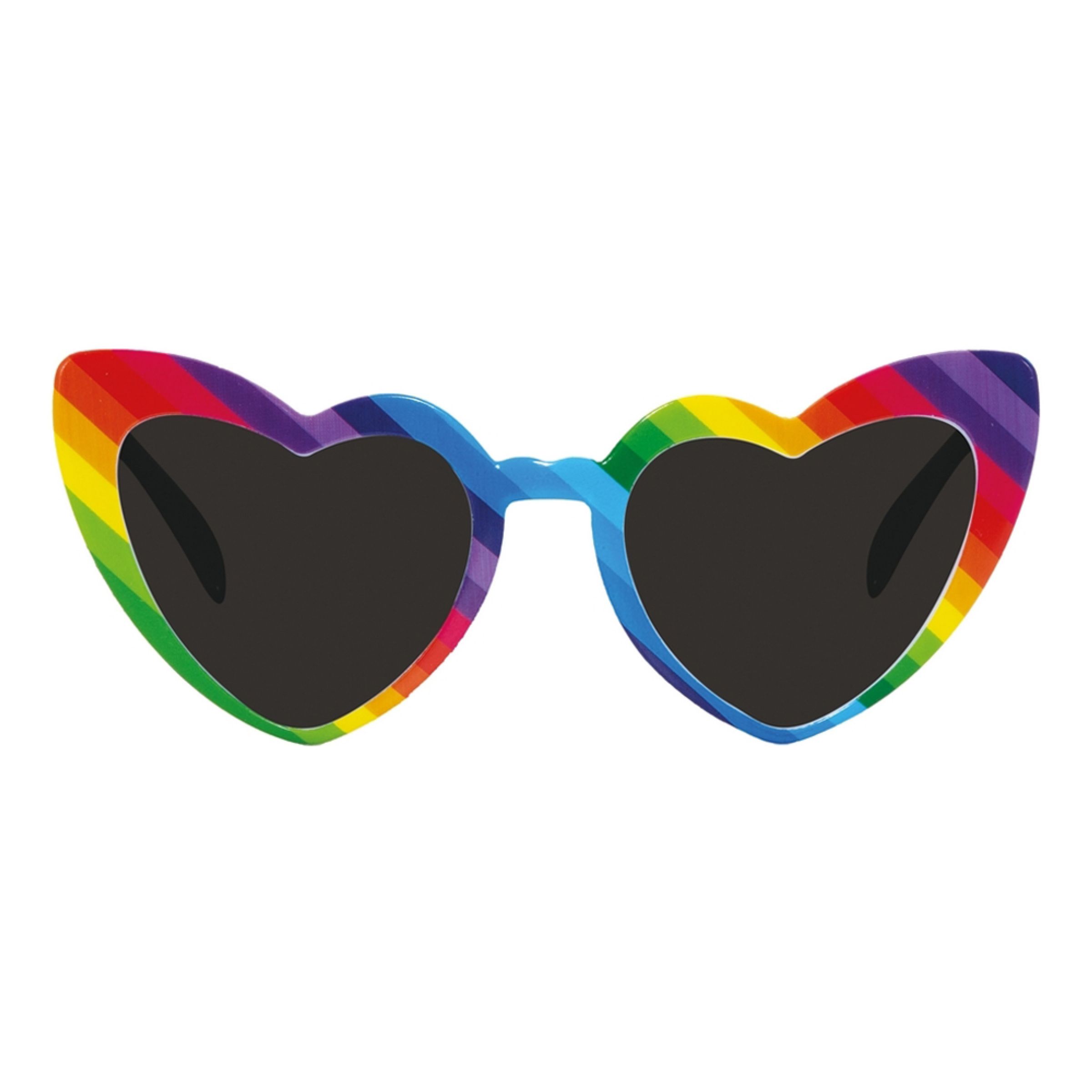 Bild föreställande produkten Glasögon Hjärta Flerfärgad – One size