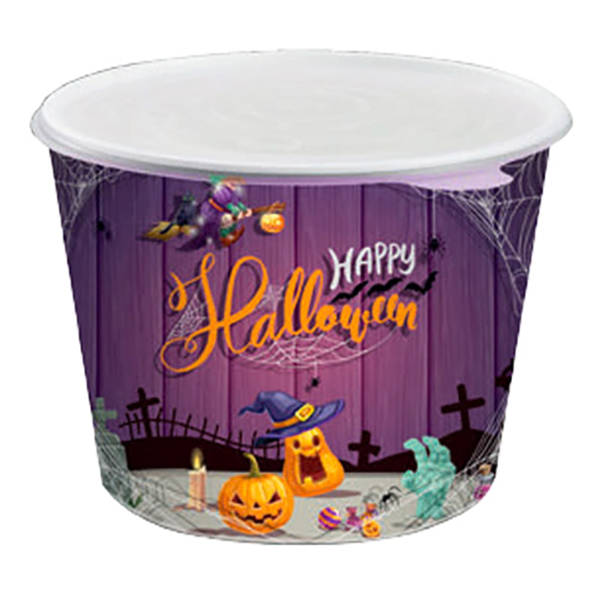 Bild föreställande produkten Godisburk i Papp Happy Halloween