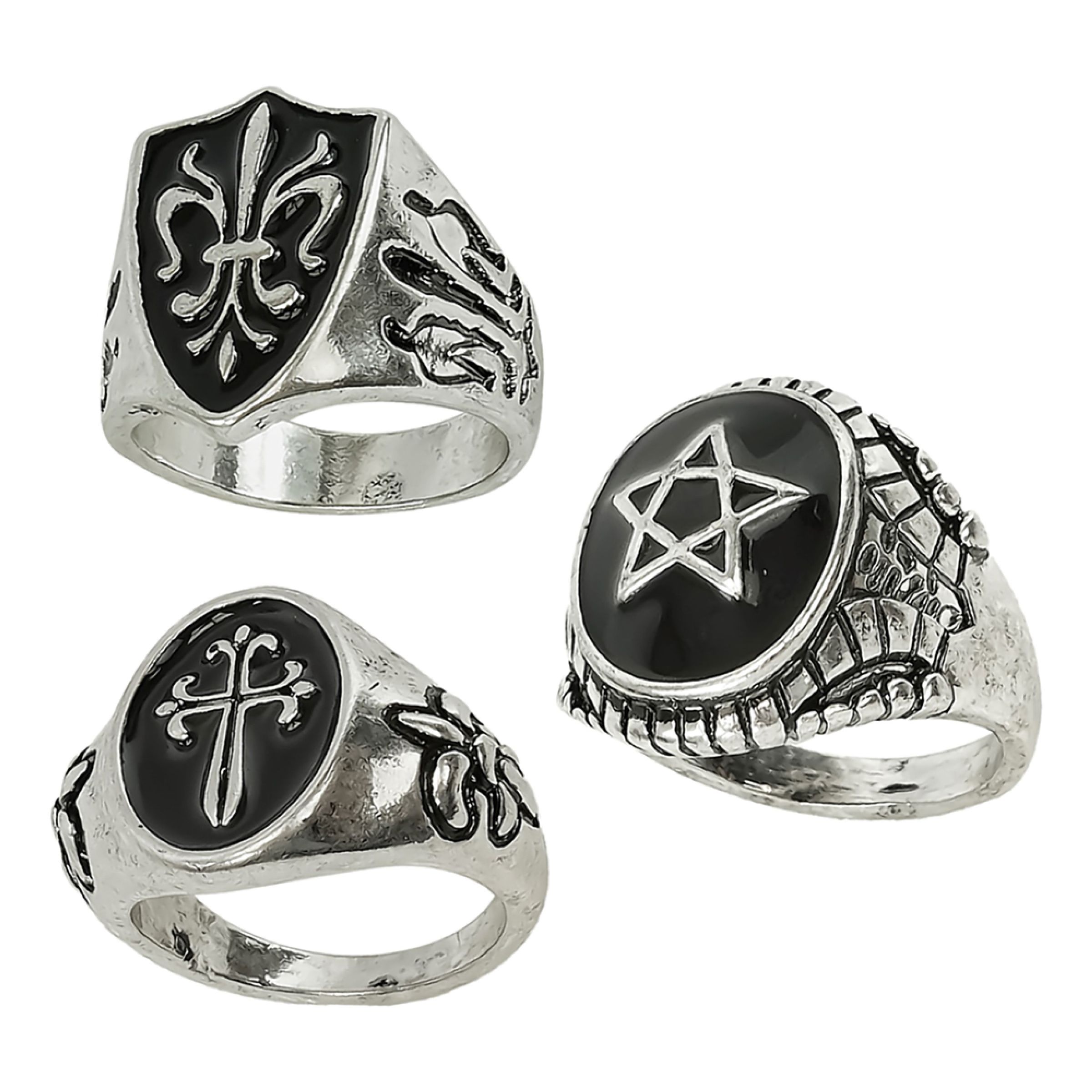 Bild föreställande produkten Gotiska Ringar – 3-pack