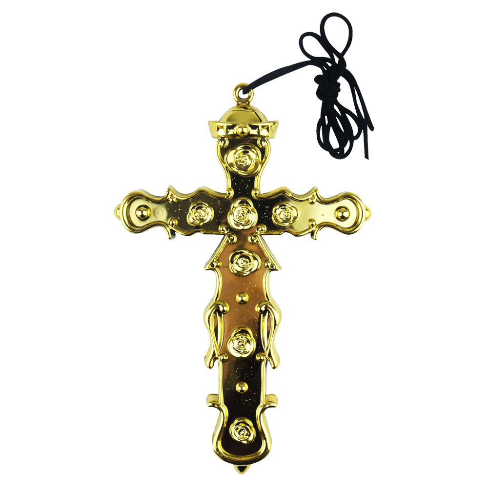 Bild föreställande produkten Guldigt Kors Halsband