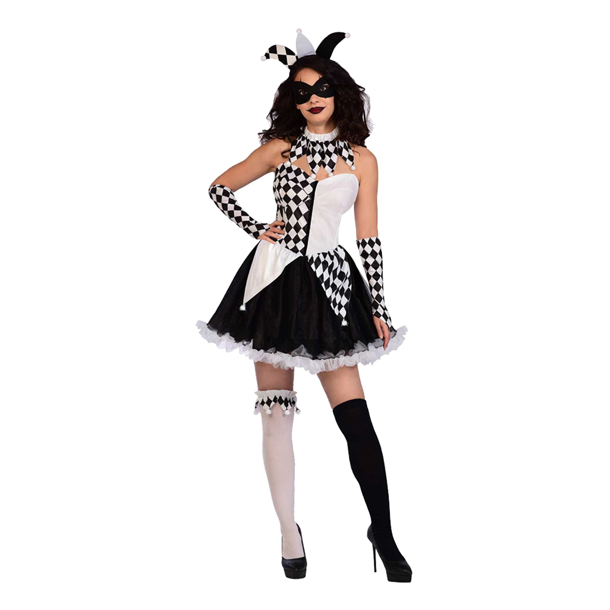 Bild föreställande produkten Gycklare Dam Maskeraddräkt – Small