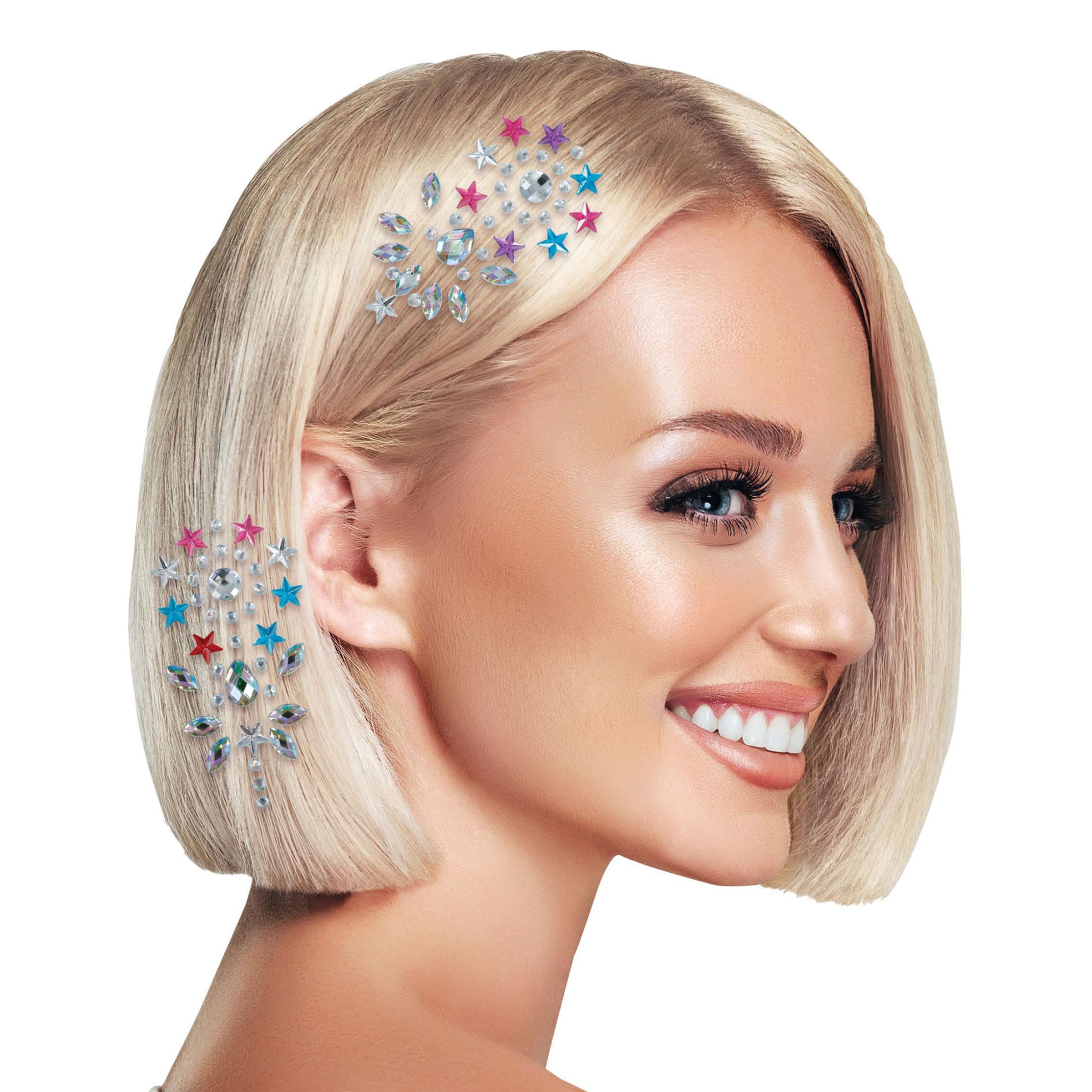 Bild föreställande produkten Hair Jewels Stjärnor