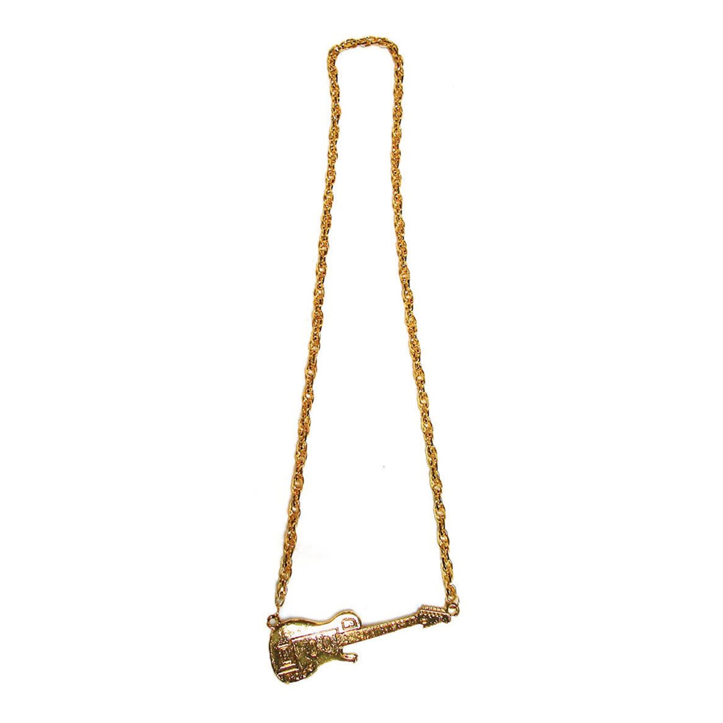 Bild föreställande produkten Halsband Gitarr Guld