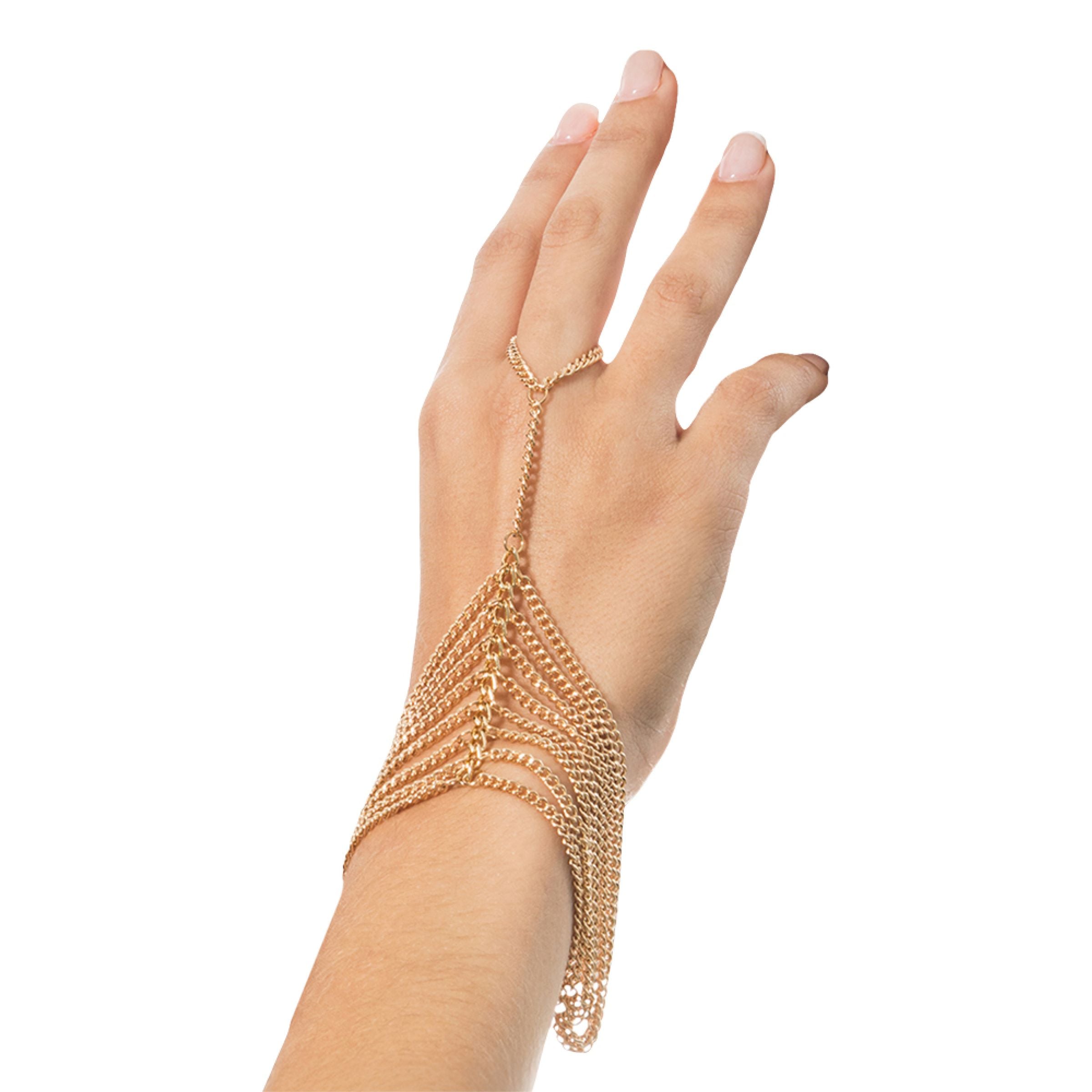 Bild föreställande produkten Handkedja Armband Guld