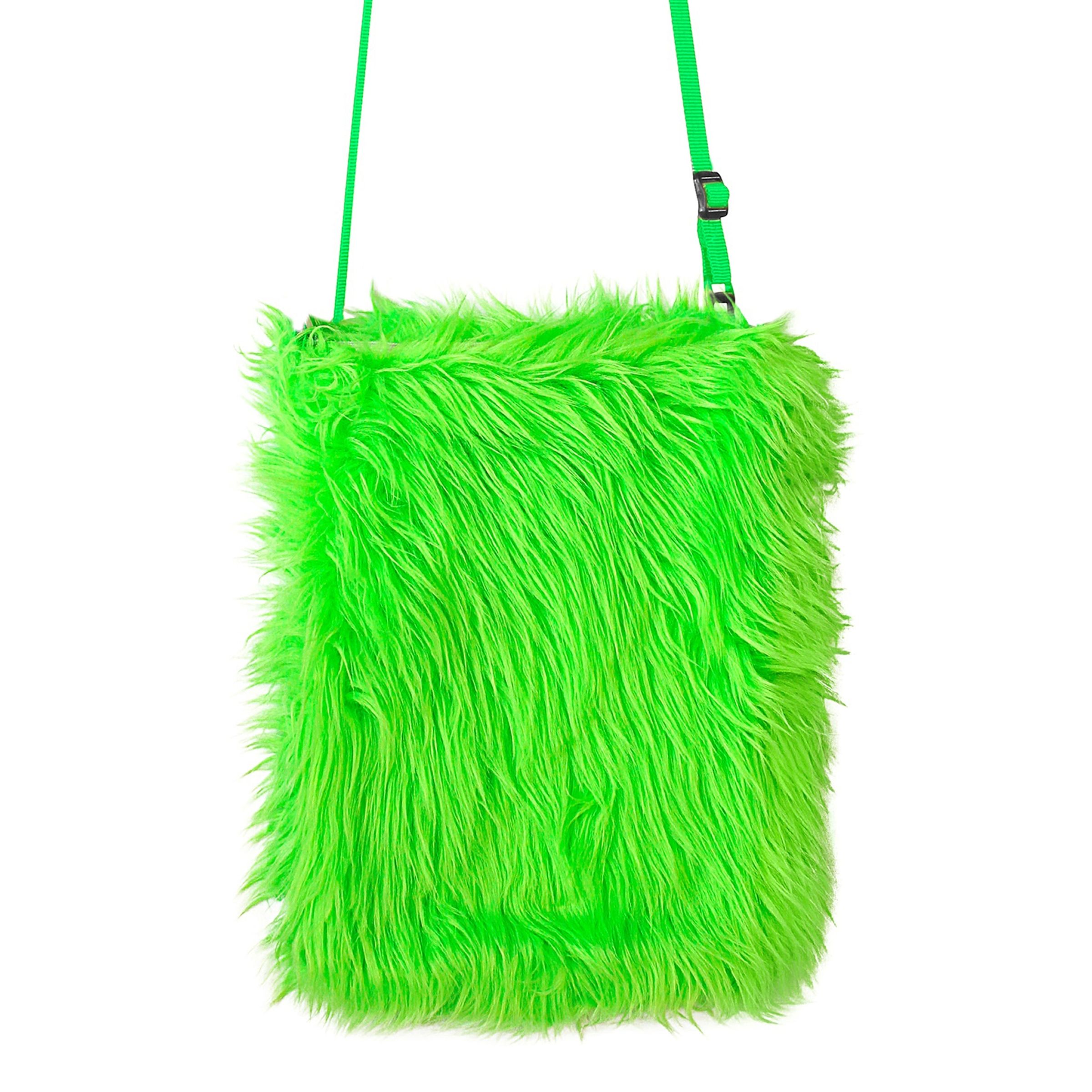 Bild föreställande produkten Handväska Fluffig Neon Grön