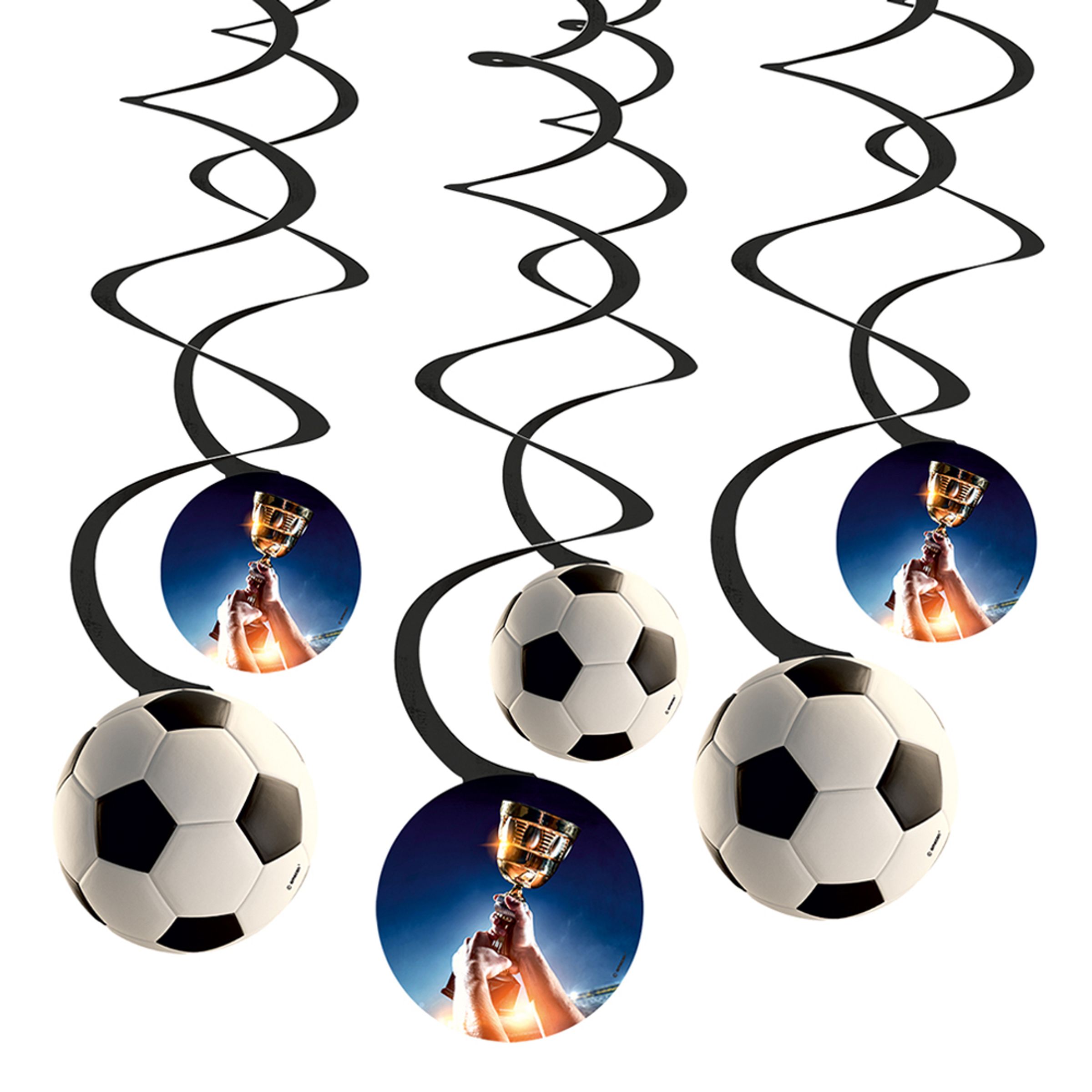 Bild föreställande produkten Hängande Swirls Kick it – 6-pack