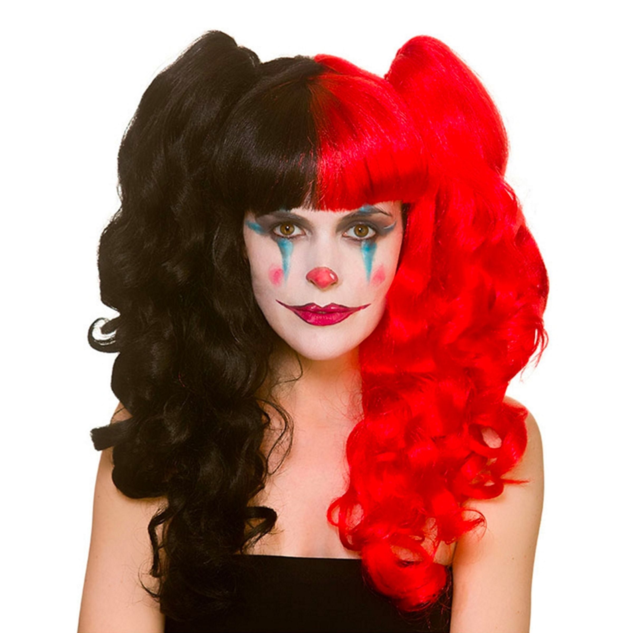Bild föreställande produkten Harlequin Cosplay Peruk – One size