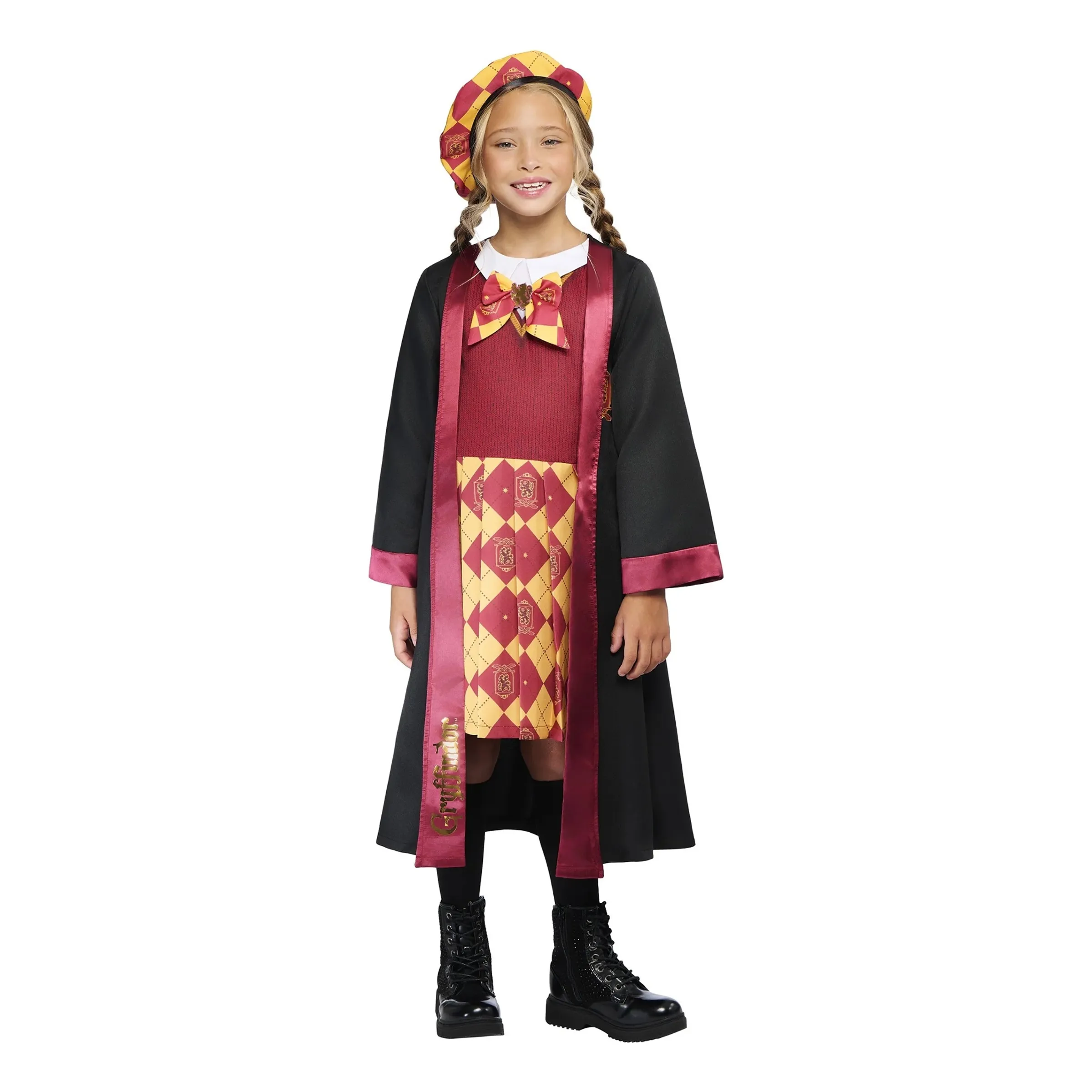 Bild föreställande produkten Harry Potter&trade; Gryffindor Klänning Barn Maskeraddräkt – Small
