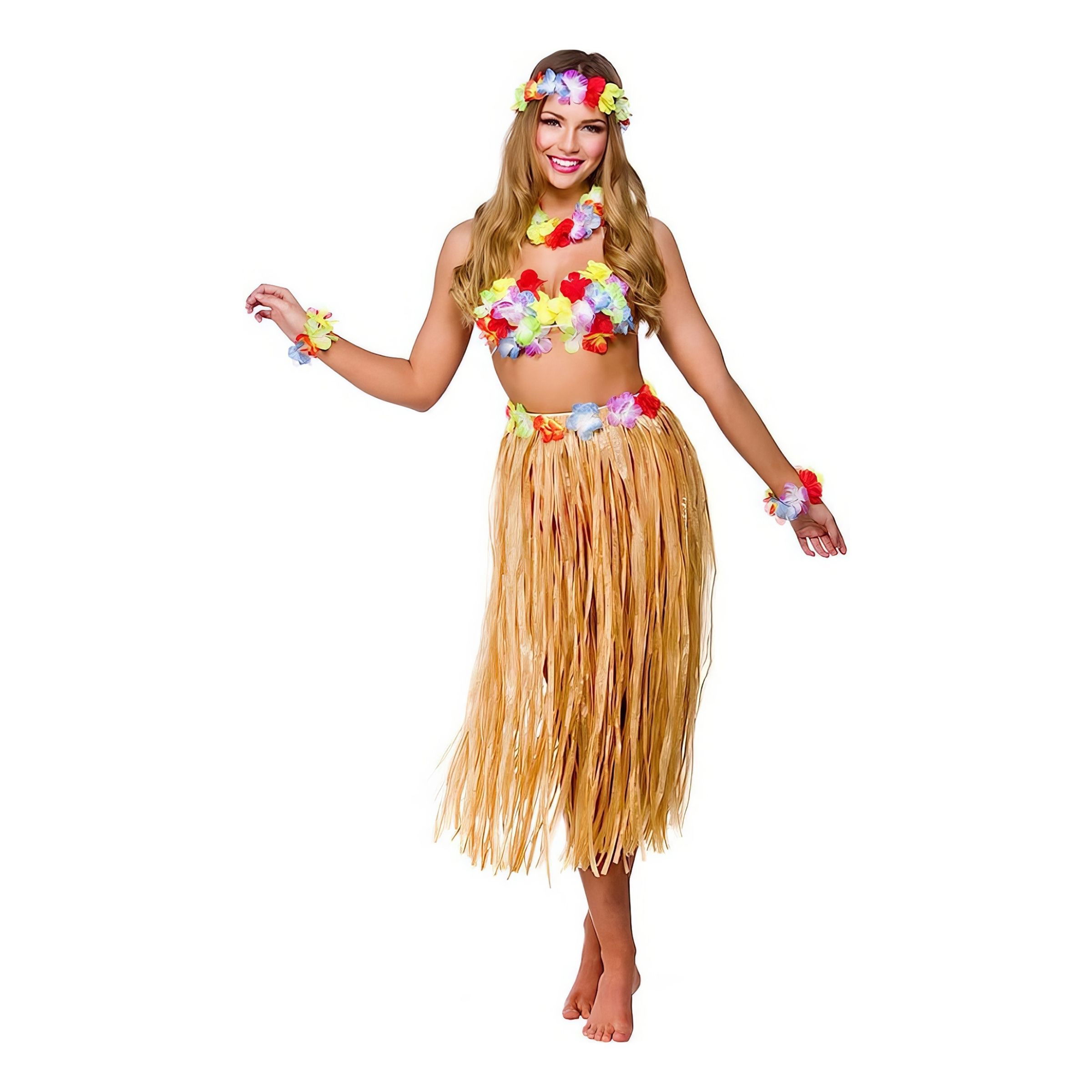 Bild föreställande produkten Hawaii Partytjej Maskeraddräkt – One size