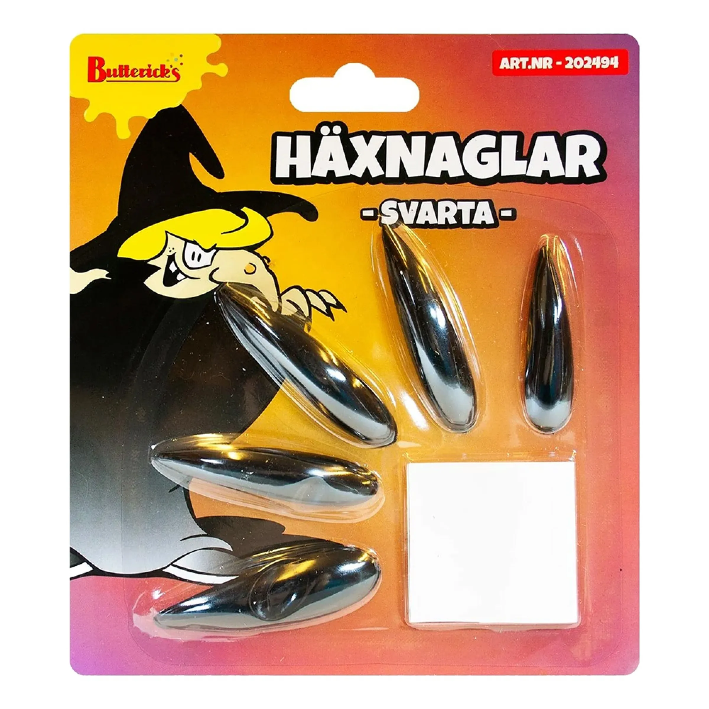 Bild föreställande produkten Häxnaglar Svarta