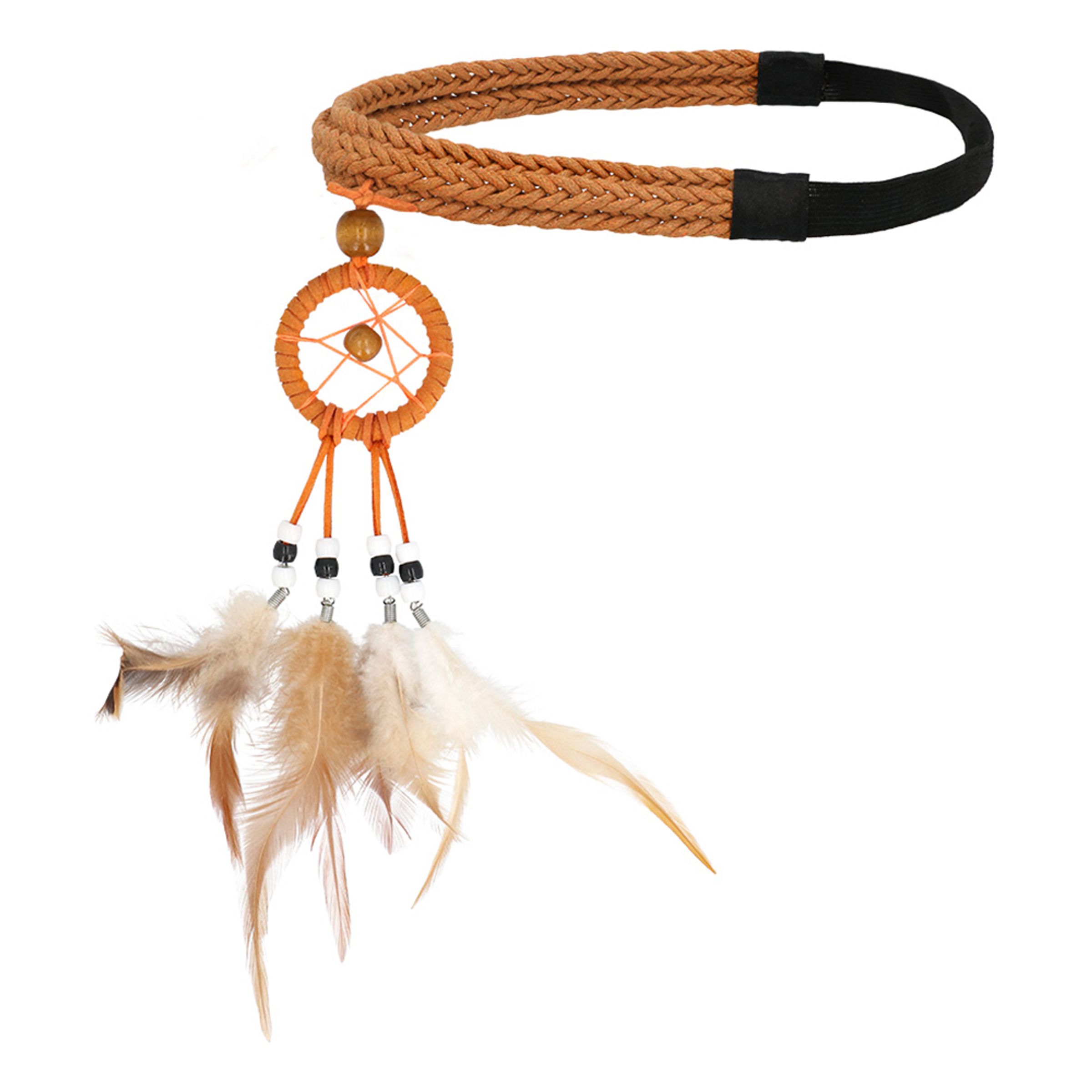 Bild föreställande produkten Hippie Pannband med Drömfångare – One size
