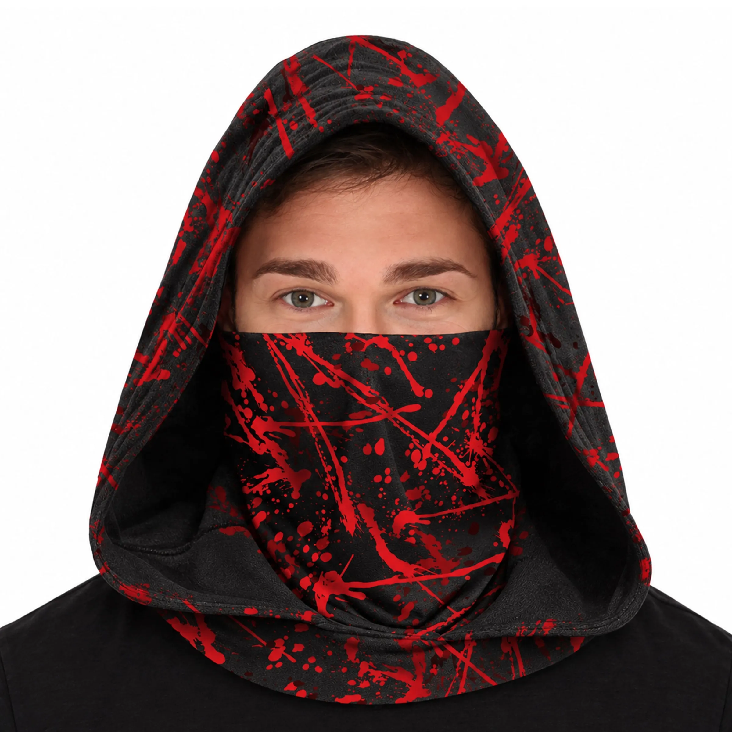 Bild föreställande produkten Huva med Mask Blodig – One size
