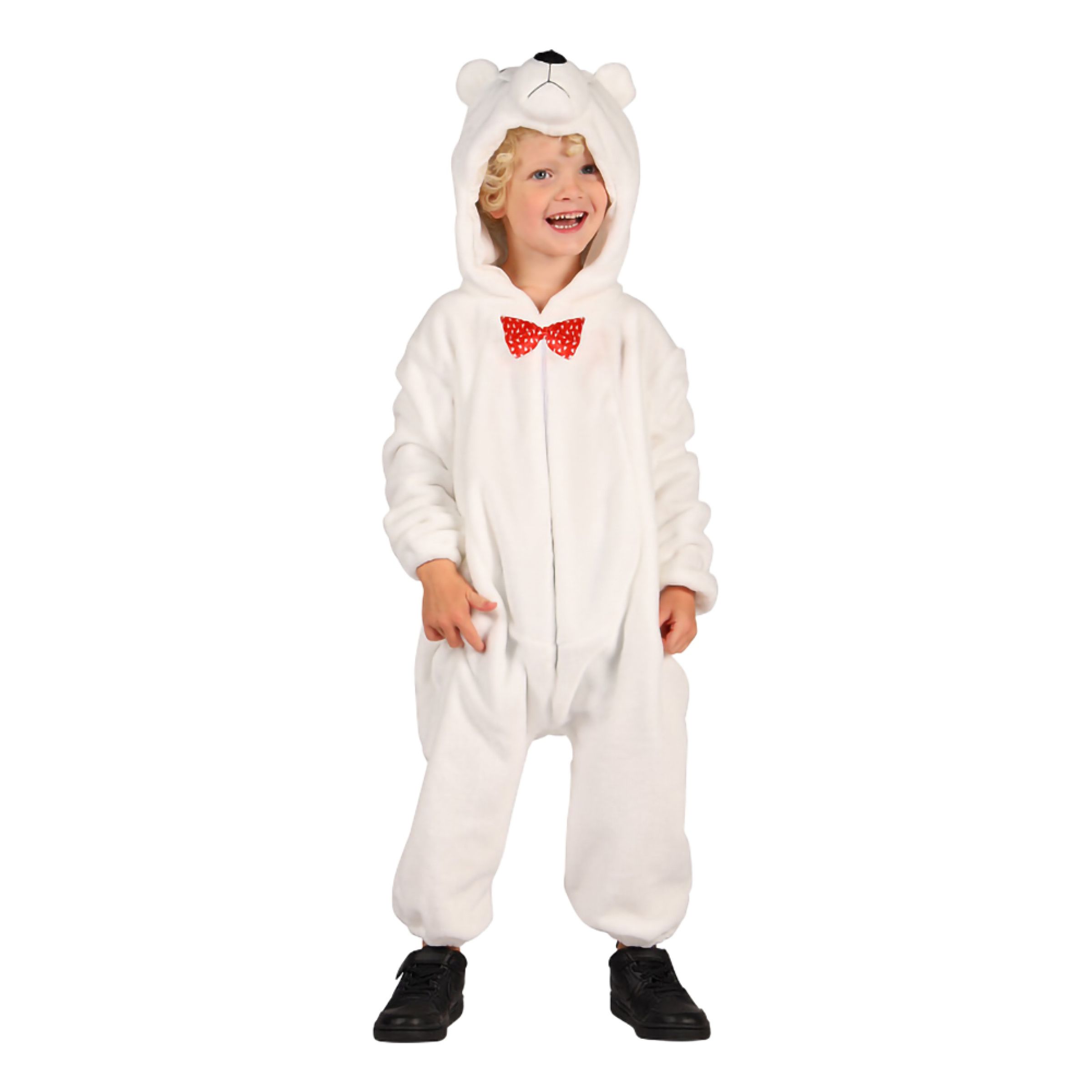 Bild föreställande produkten Isbjörn Onesie Barn Maskeraddräkt – X-Small