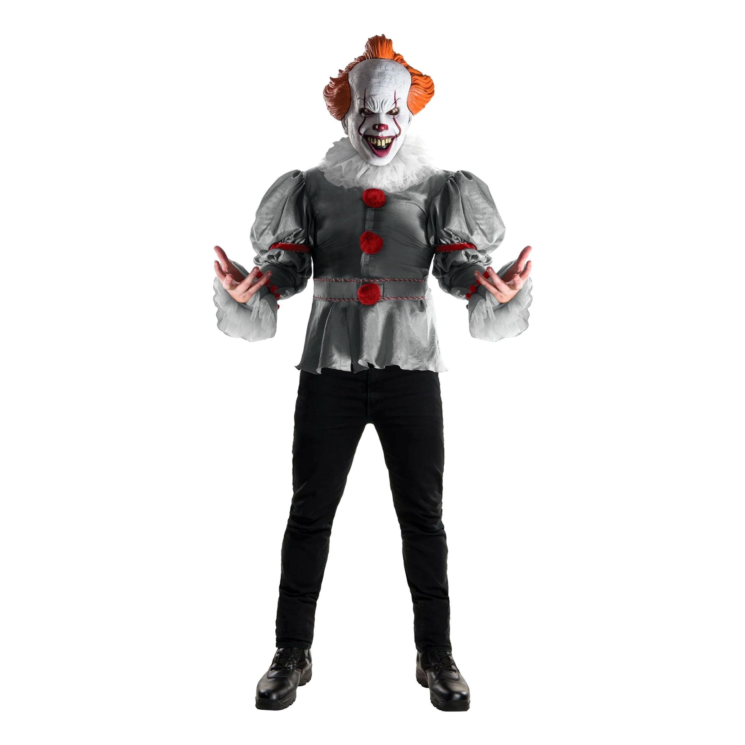 Bild föreställande produkten IT&trade; Pennywise Deluxe Maskeraddräkt – Small