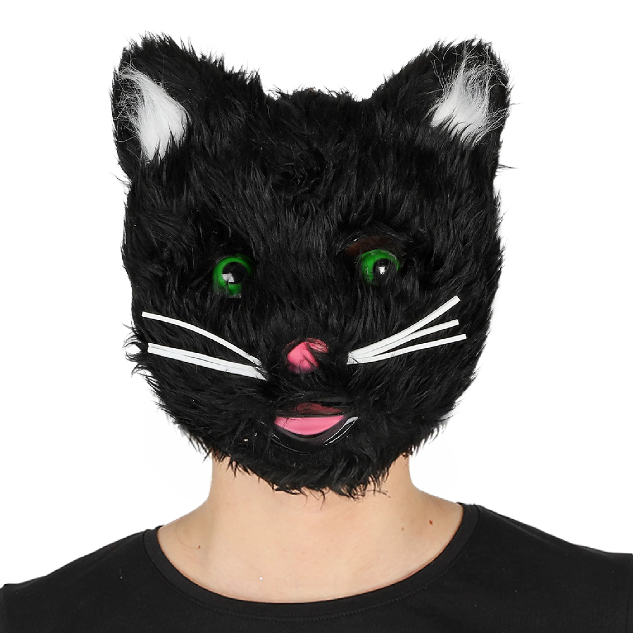 Bild föreställande produkten Katt Mask Svart – One size