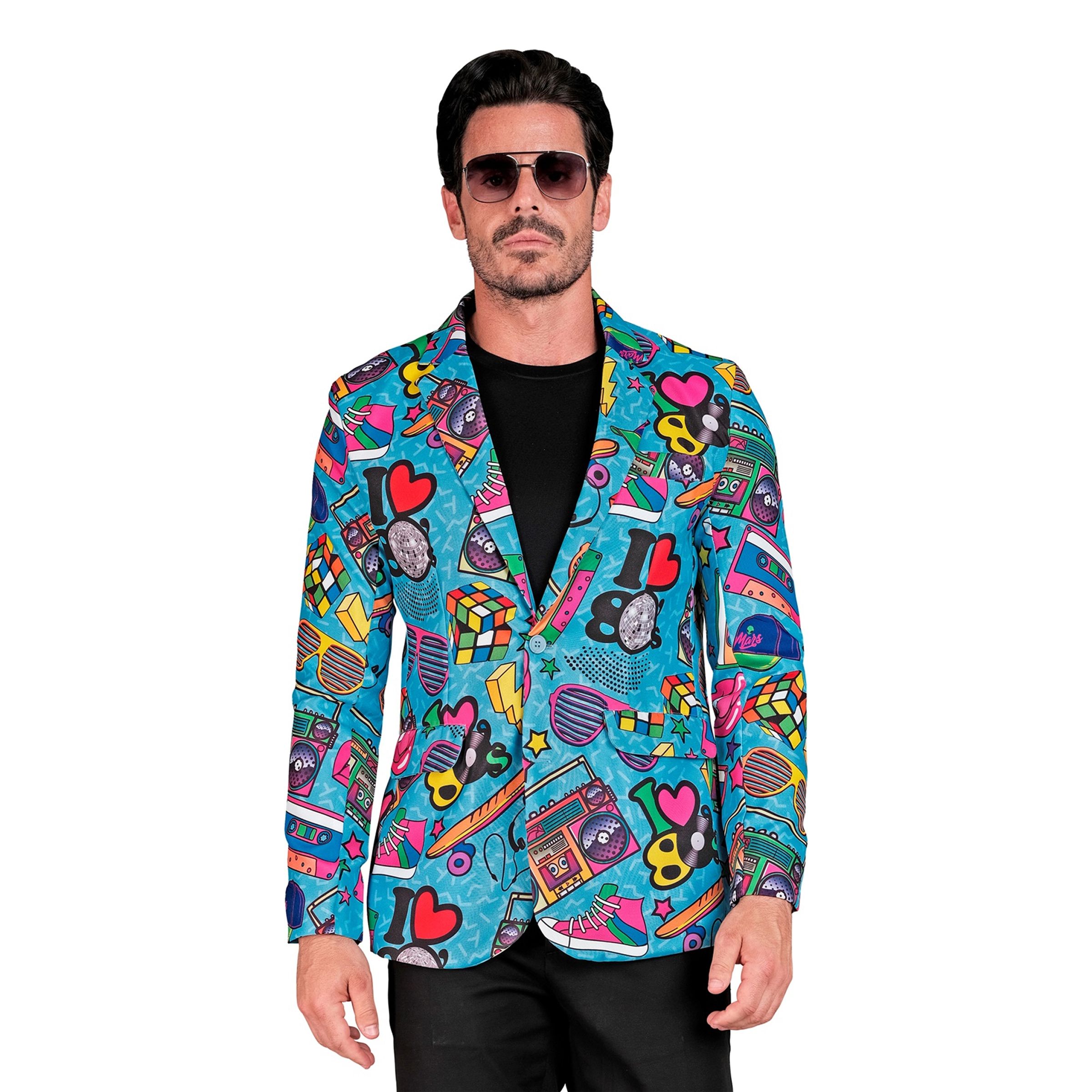 Bild föreställande produkten Kavaj I Love 80s – X-Large