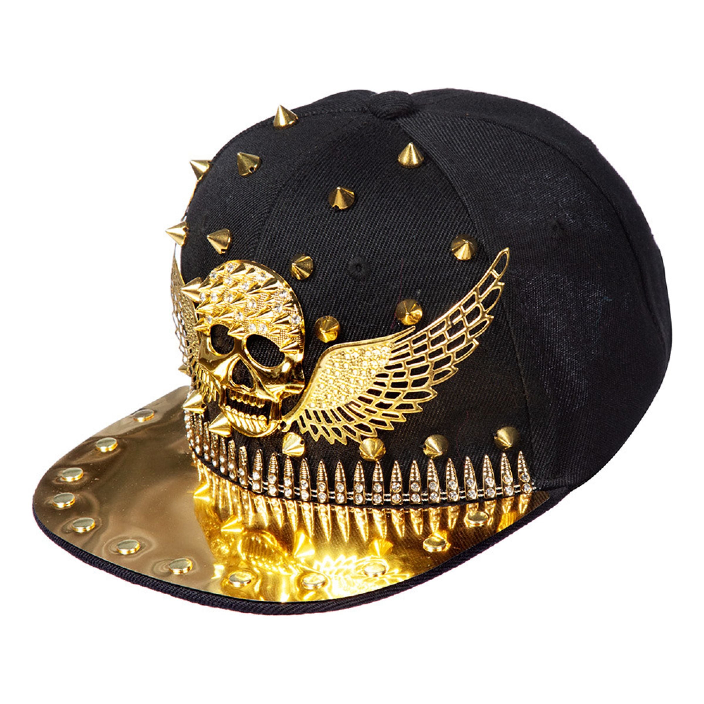 Bild föreställande produkten Keps Dope med Nitar Svart/Guld – One size