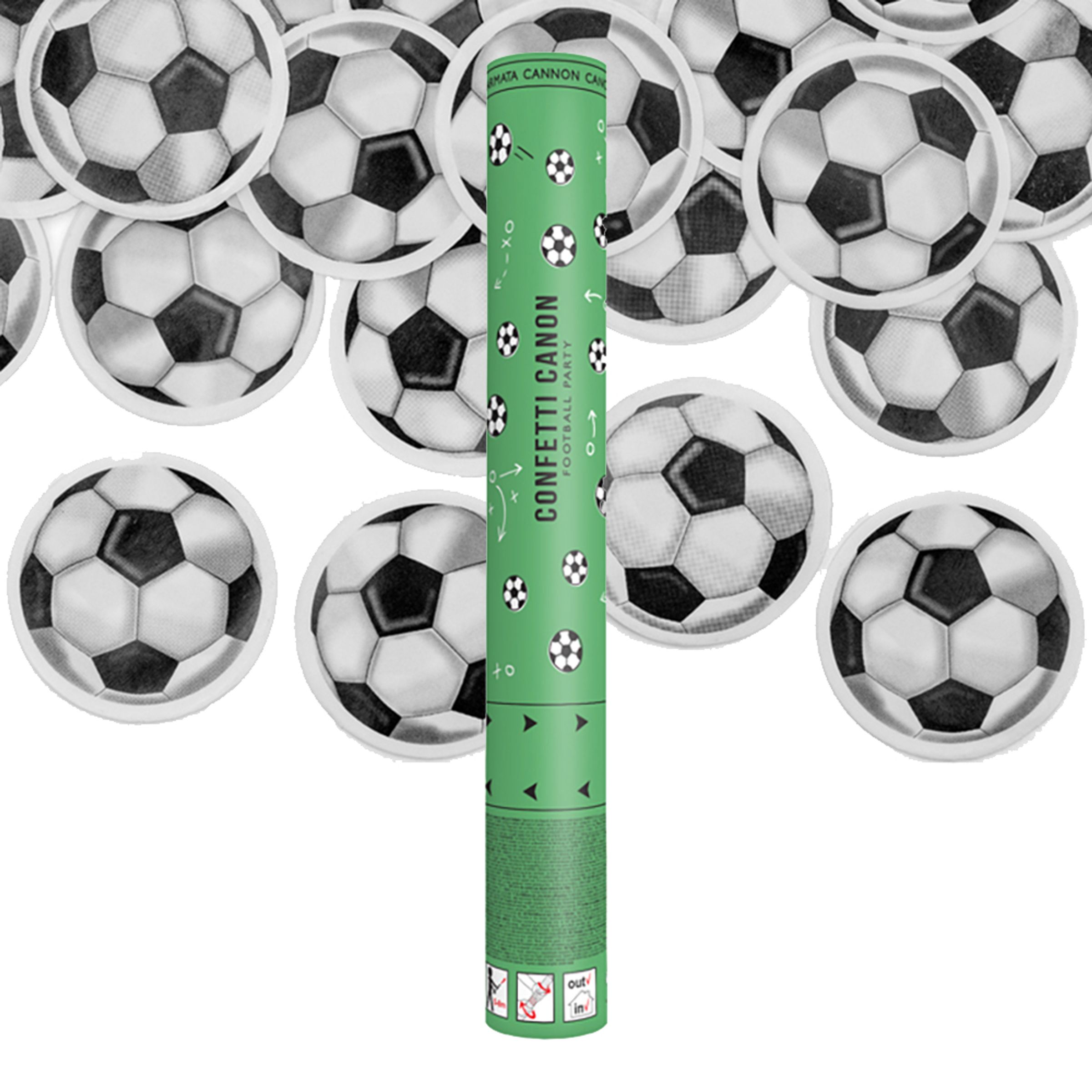 Bild föreställande produkten Konfettikanon Fotball Party