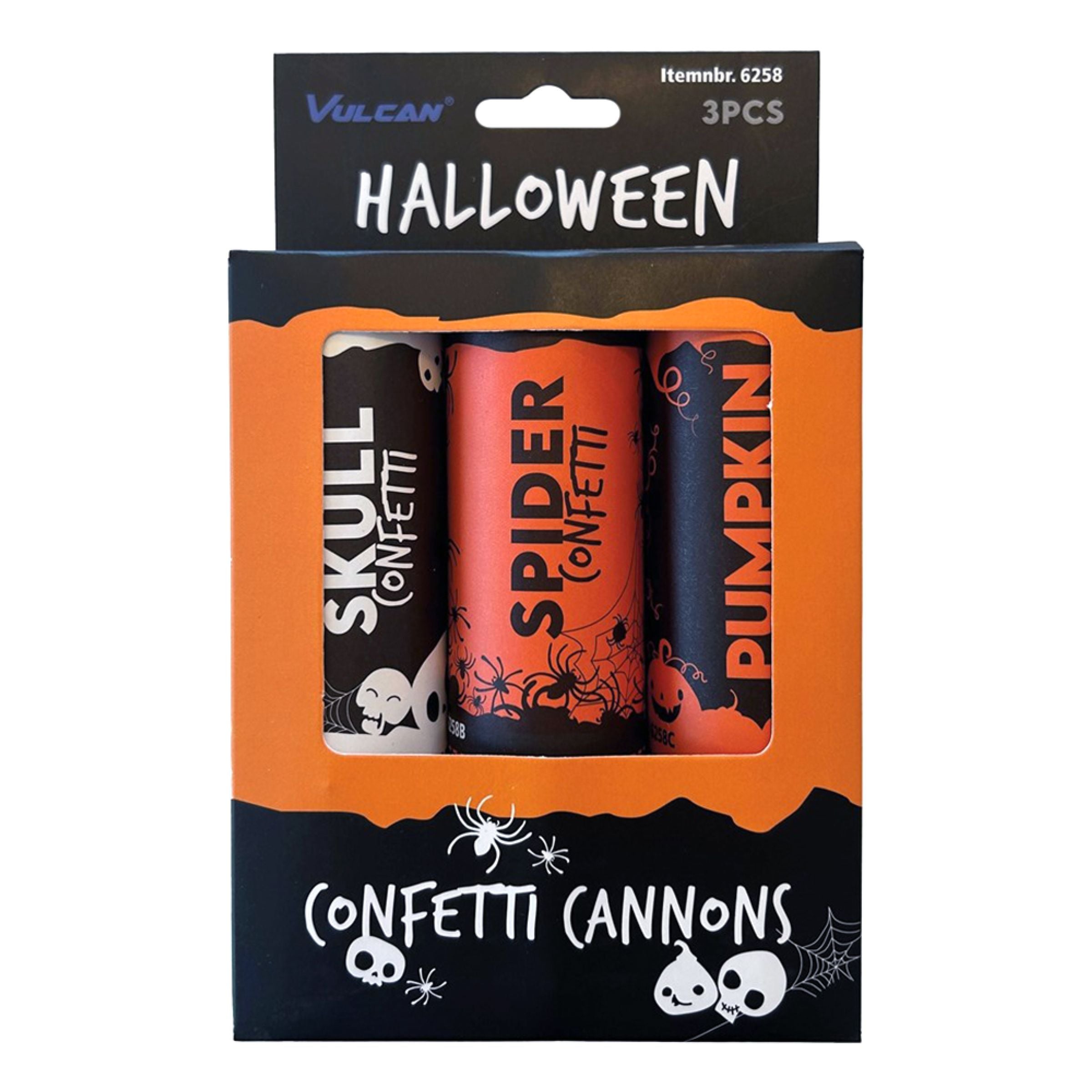 Bild föreställande produkten Konfettikanoner Halloween