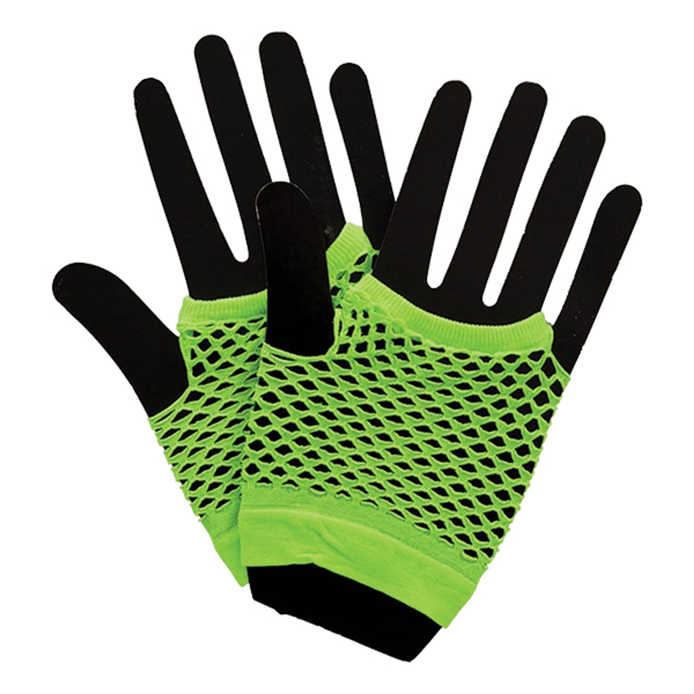 Bild föreställande produkten Korta Neon Näthandskar – Grön