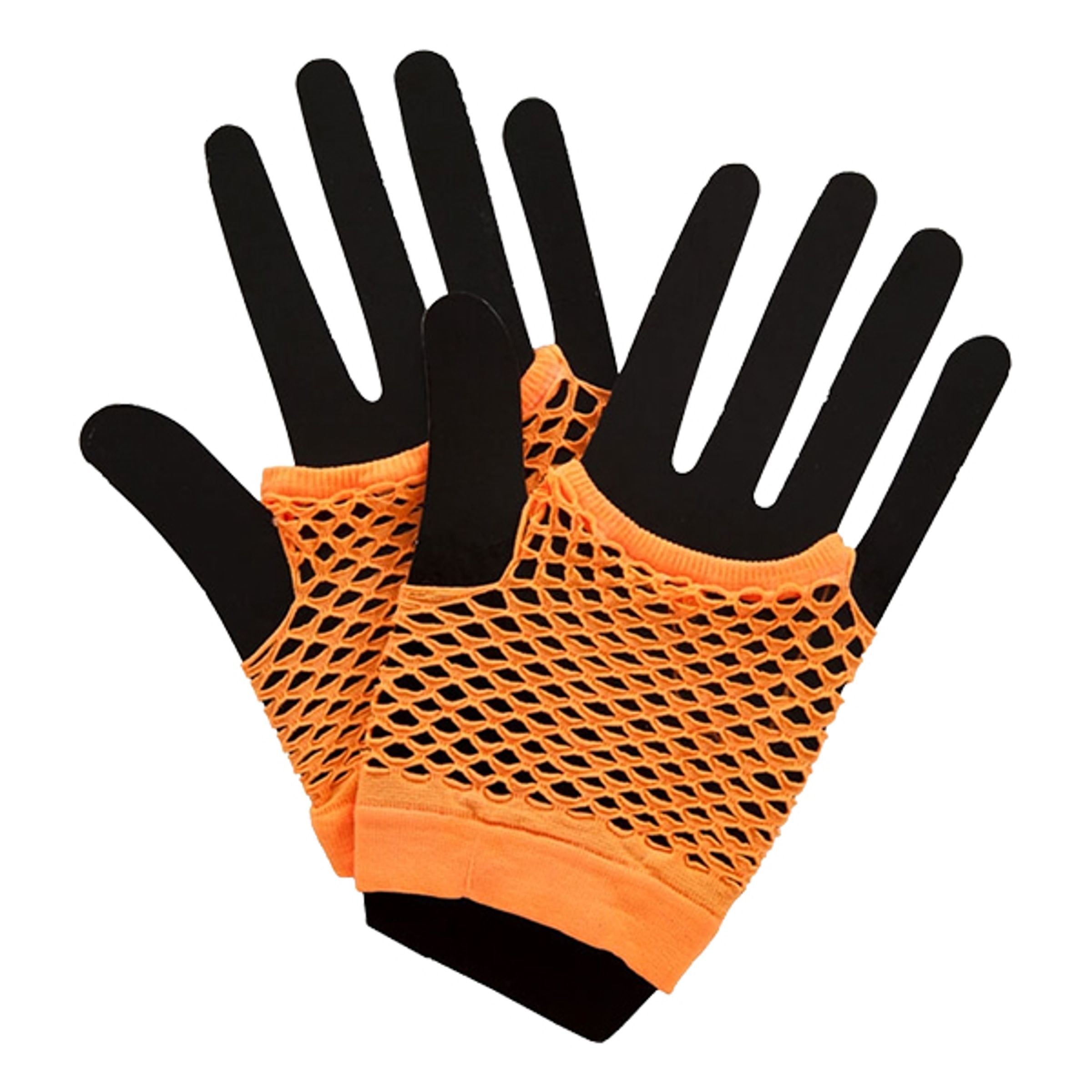 Bild föreställande produkten Korta Neon Näthandskar – Orange