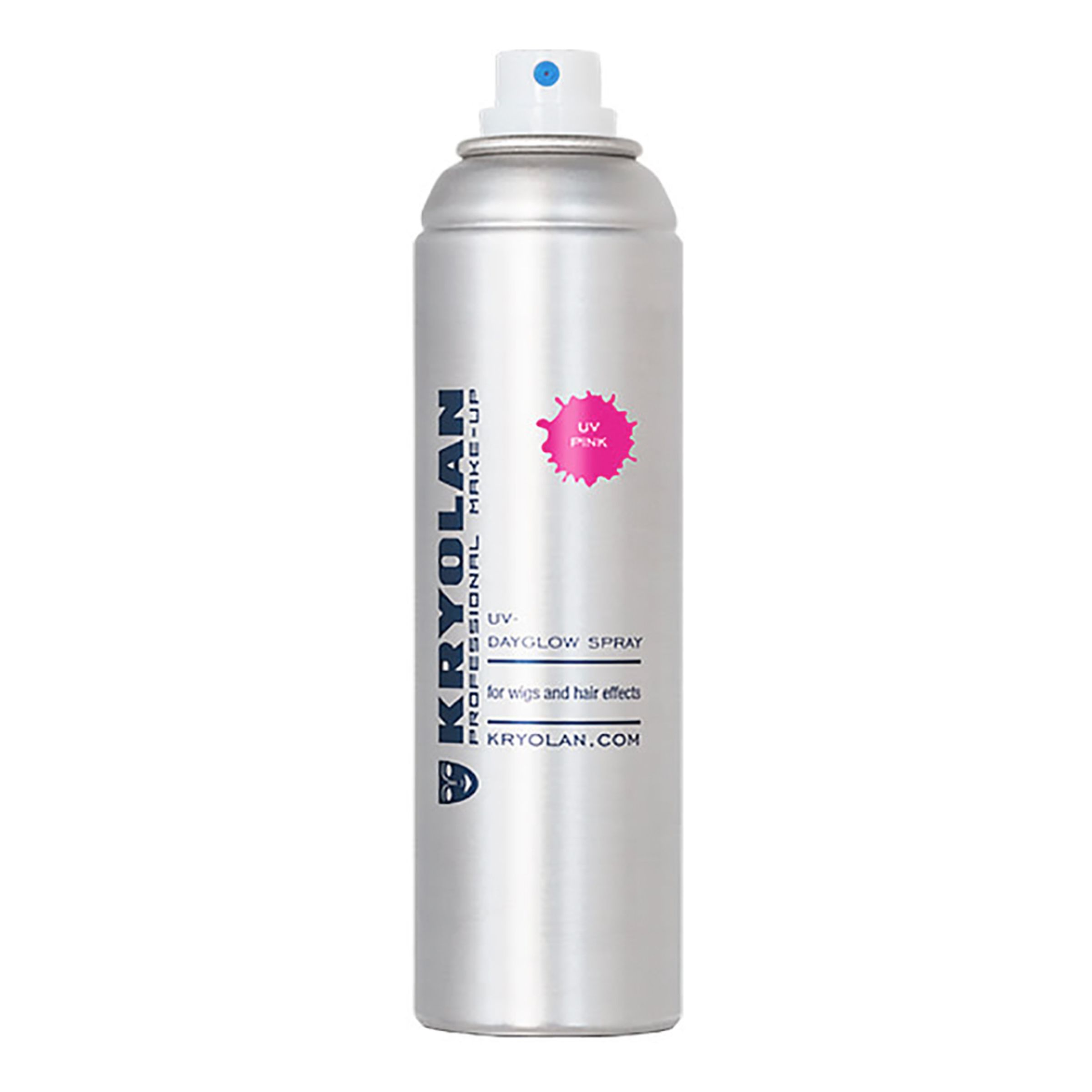 Bild föreställande produkten Kryolan UV Neon Hårspray – Rosa