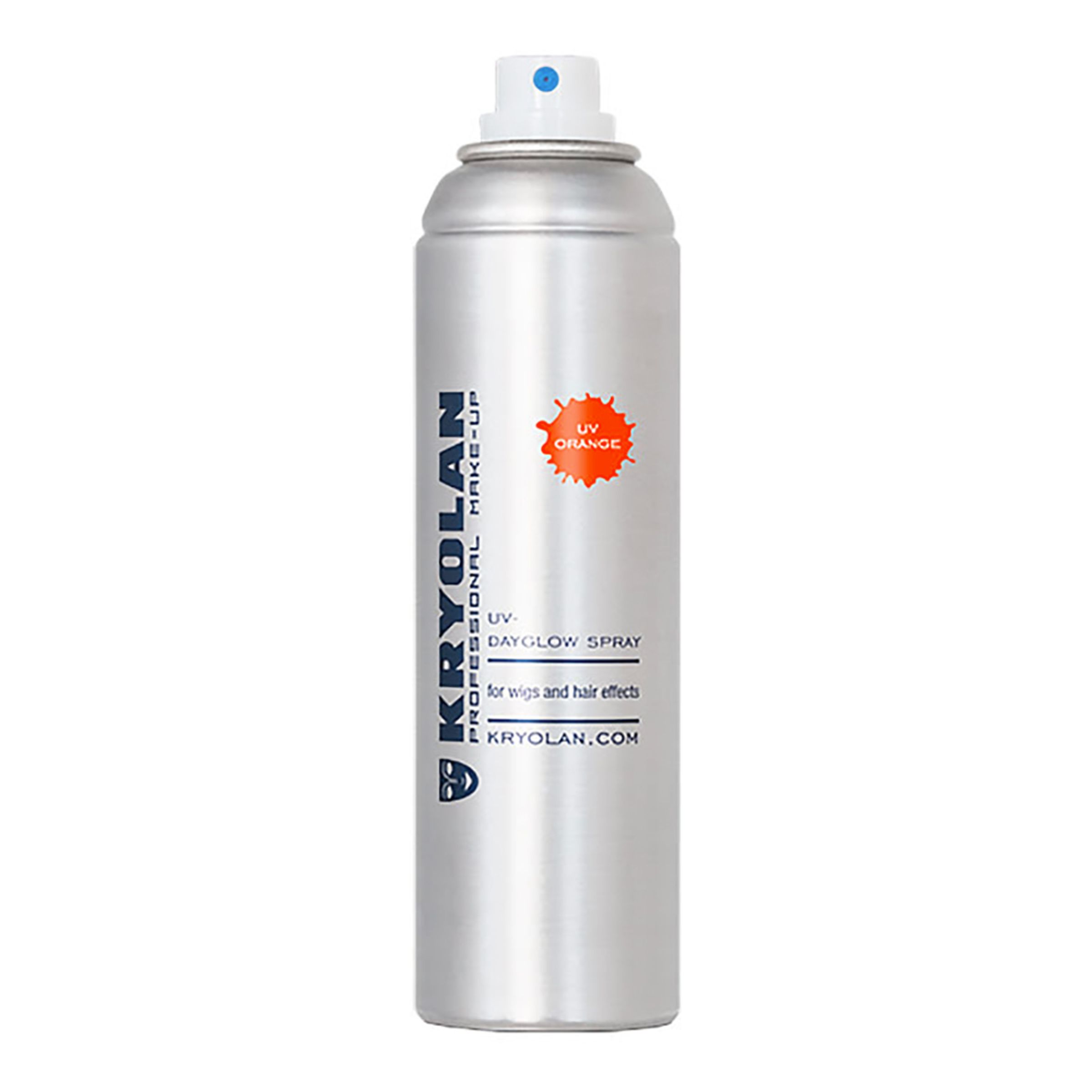 Bild föreställande produkten Kryolan UV Neon Hårspray – Orange