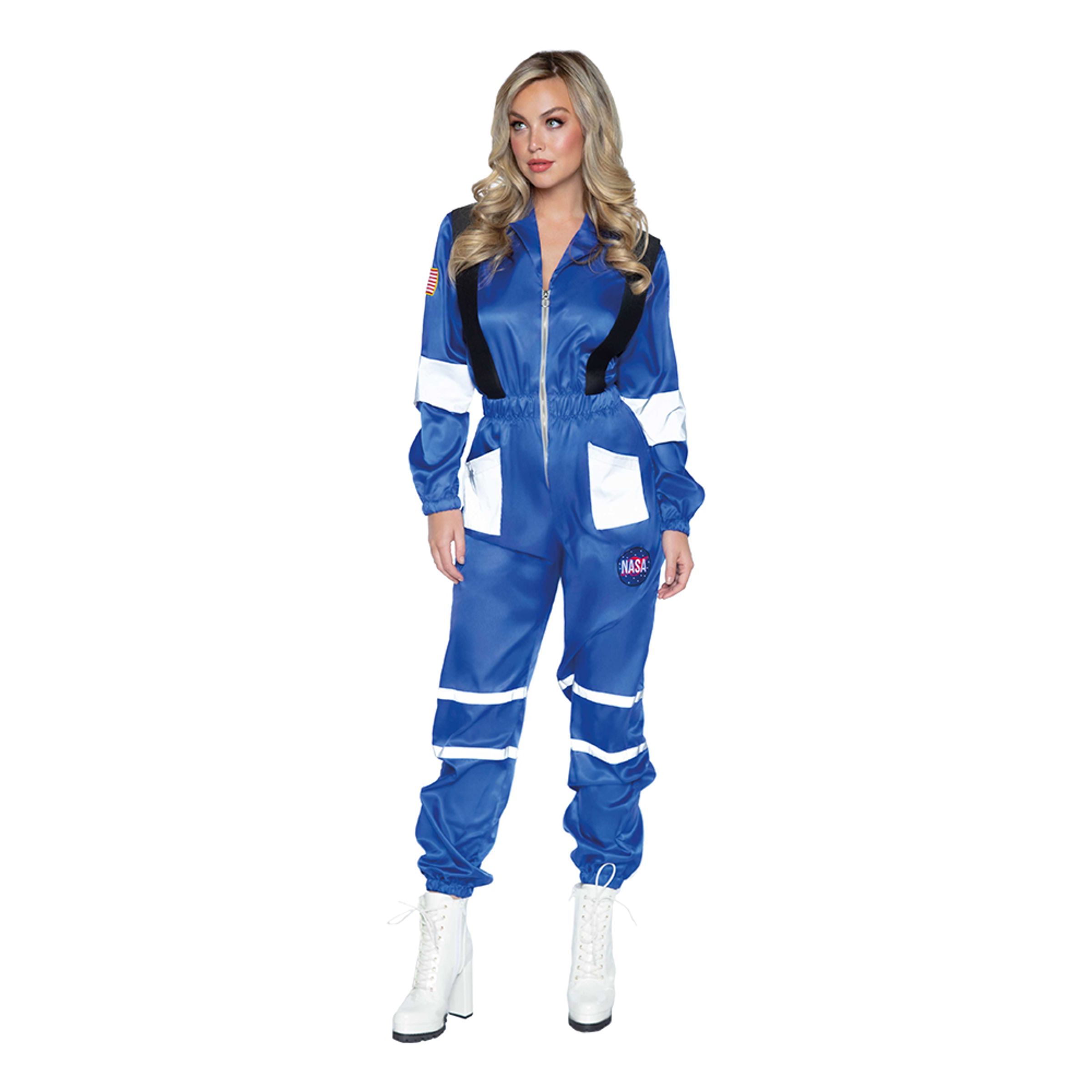 Bild föreställande produkten Kvinnlig Astronaut Deluxe Maskeraddräkt – Medium/Large