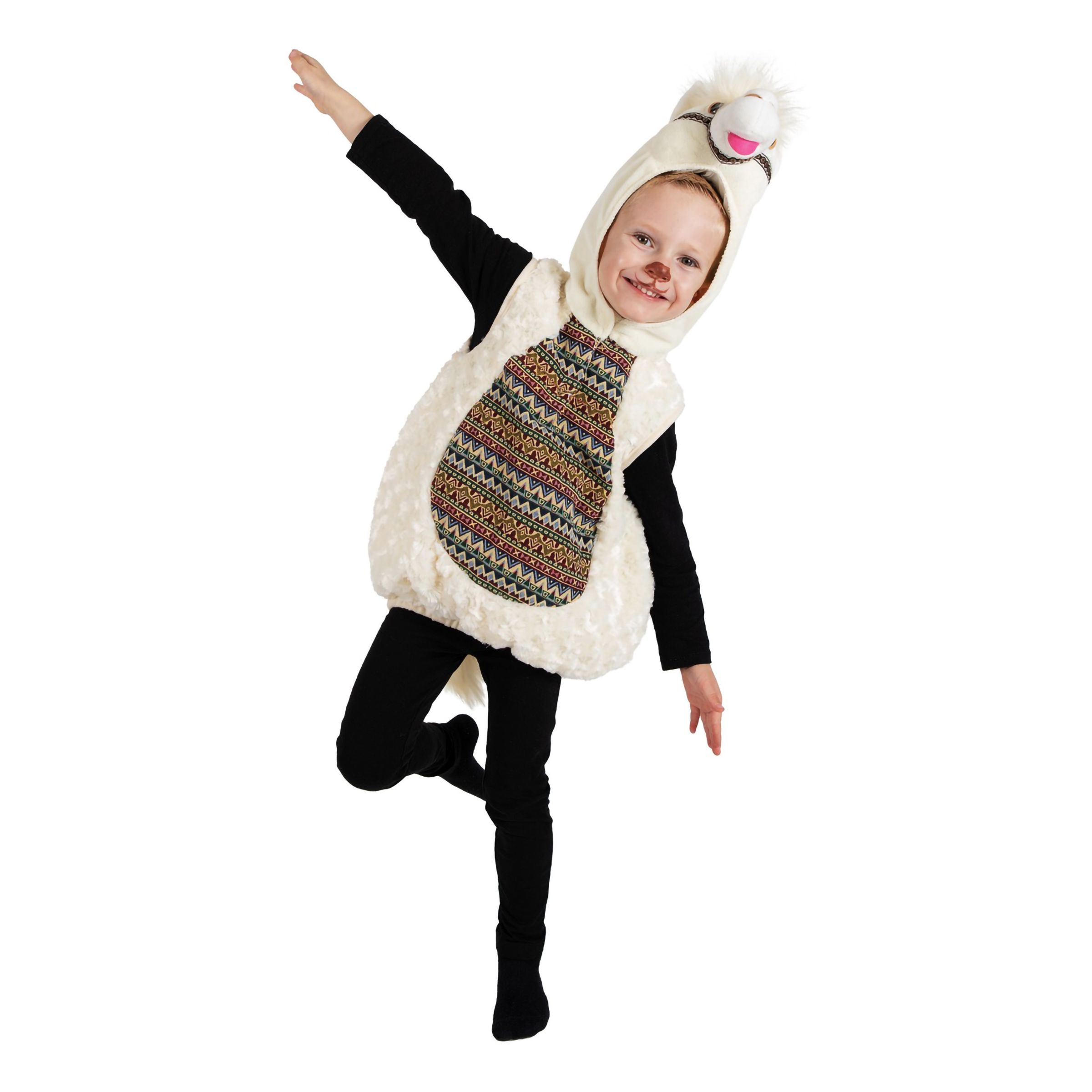 Bild föreställande produkten Lama Barn Maskeraddräkt – X-Small