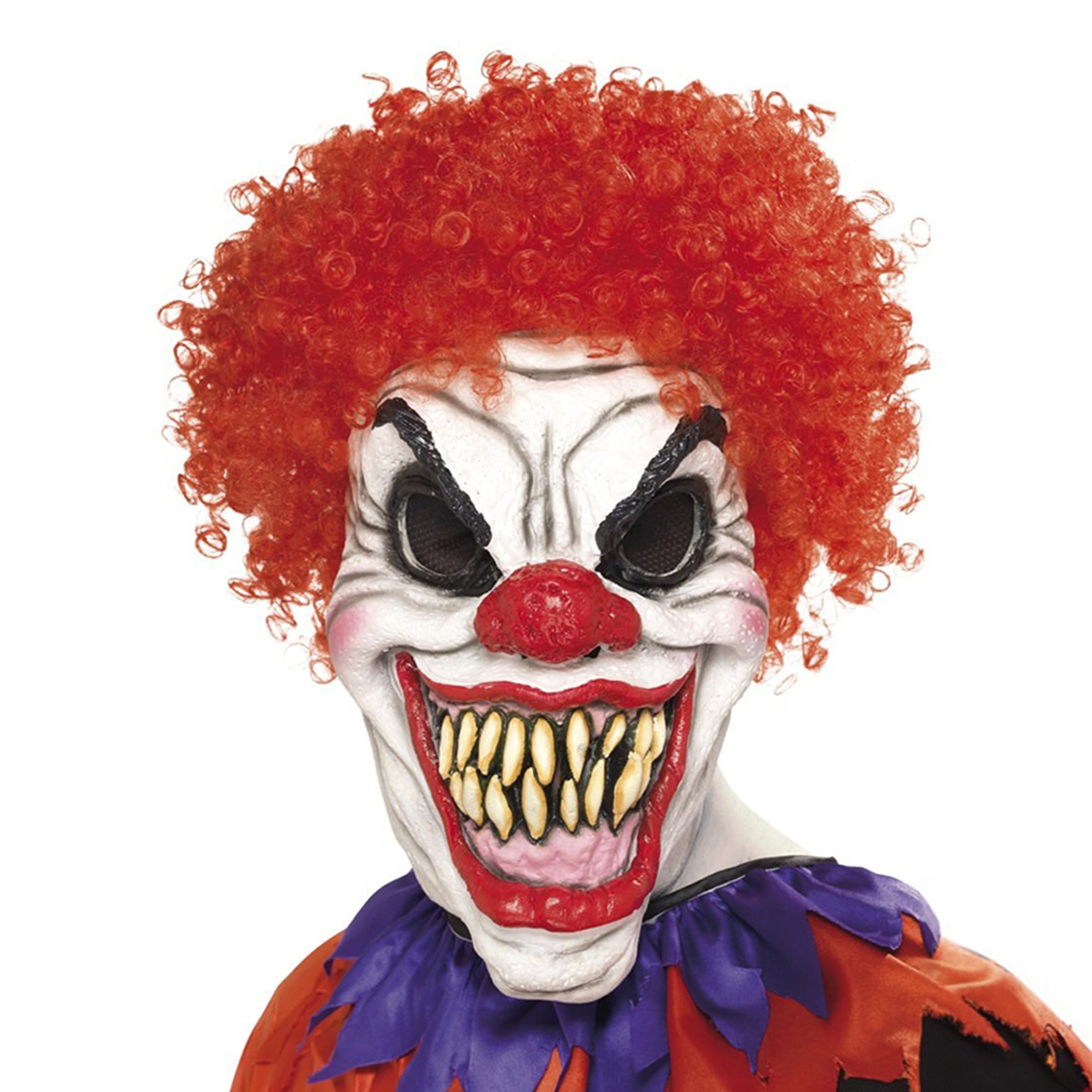 Bild föreställande produkten Läskig Clownmask – One size