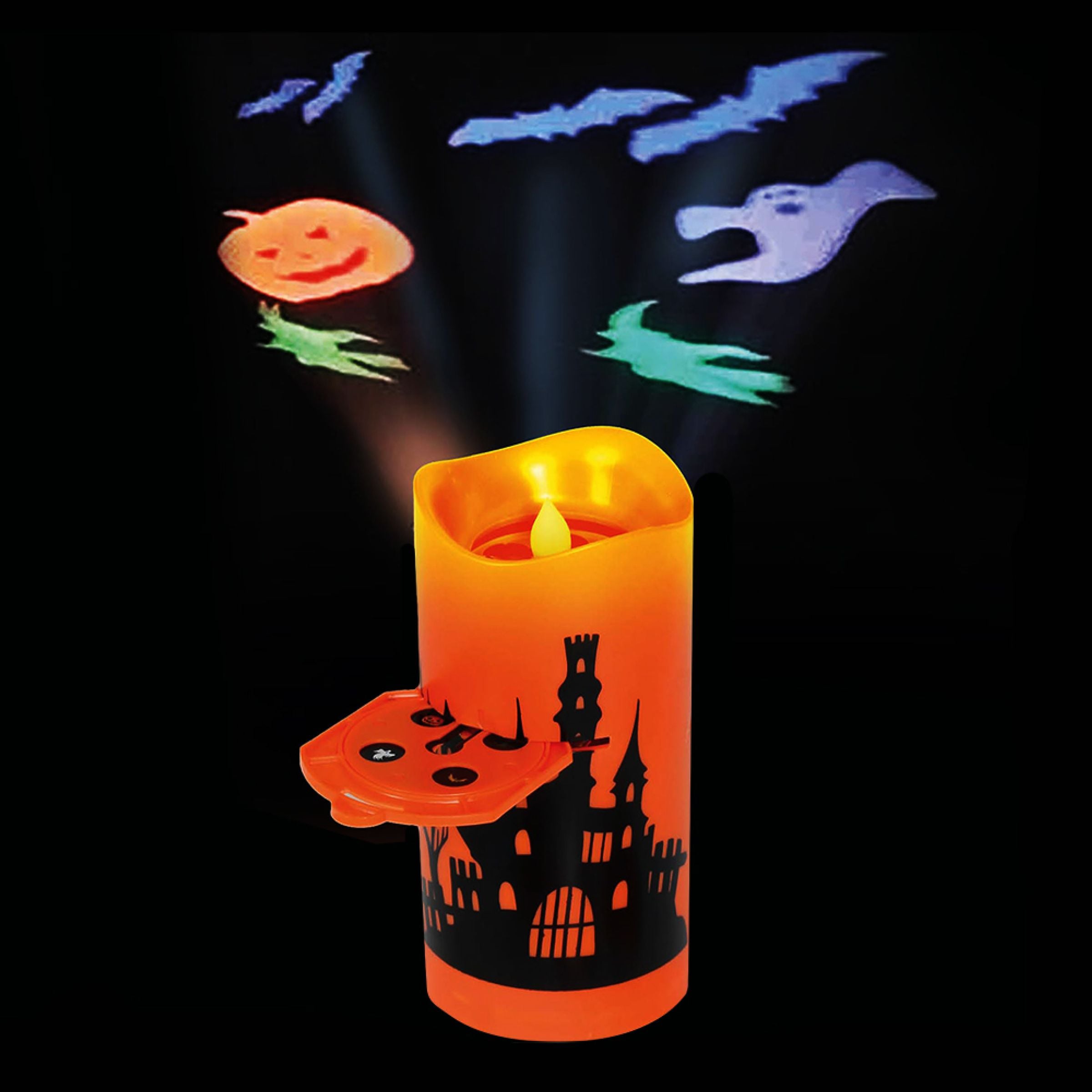 Bild föreställande produkten LED Projektor Blockljus Halloween
