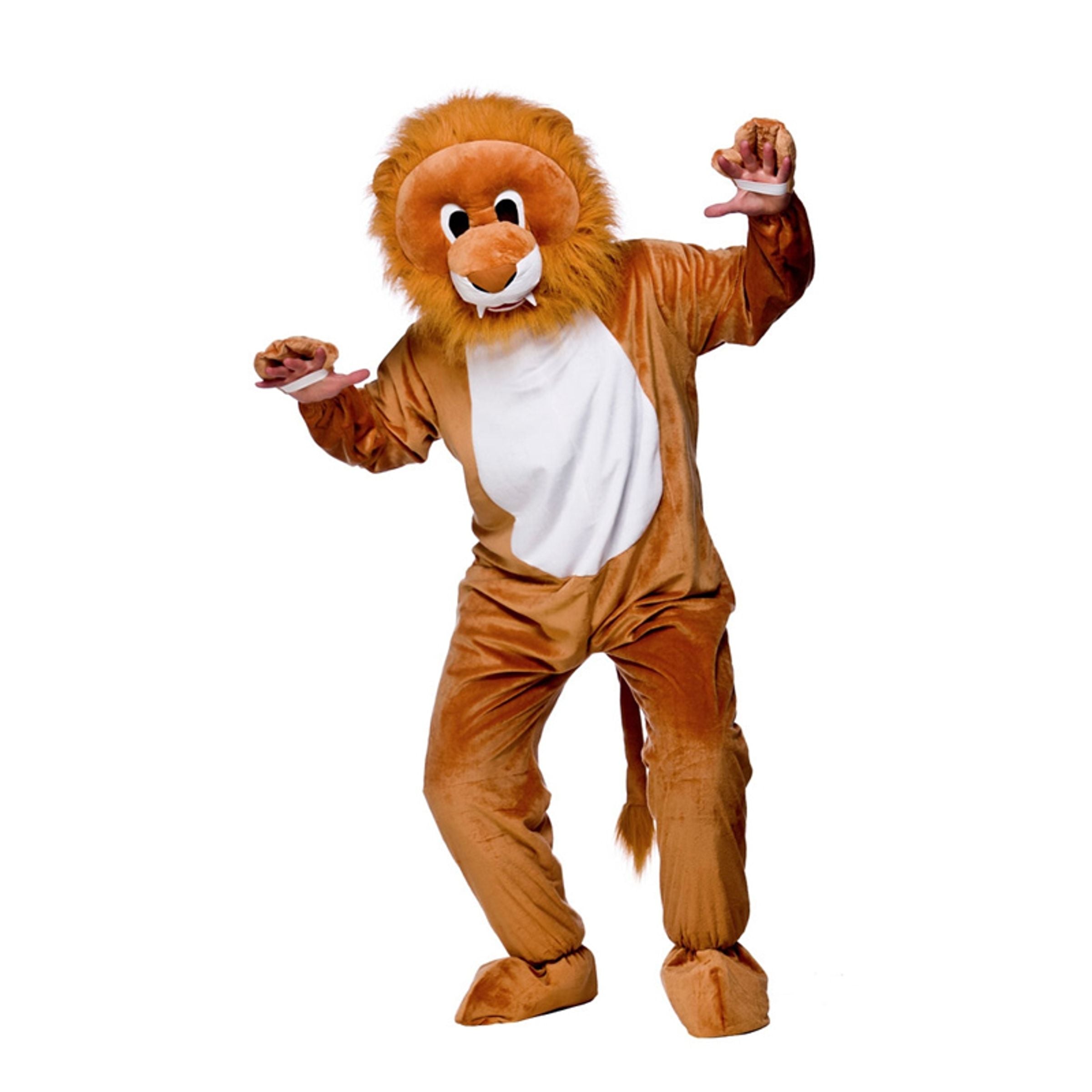 Bild föreställande produkten Lejon Maskot Maskeraddräkt – One size