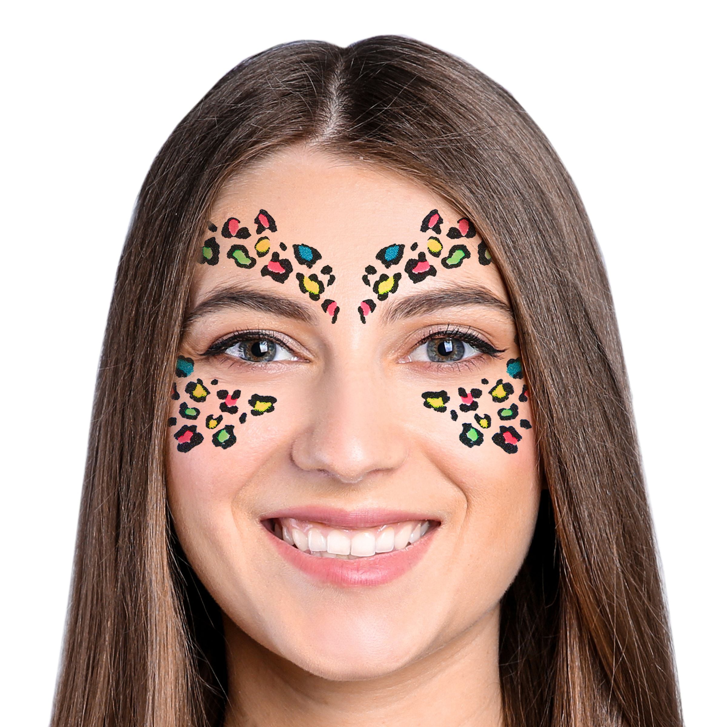 Bild föreställande produkten Leopard Glitter Självhäftande Smink