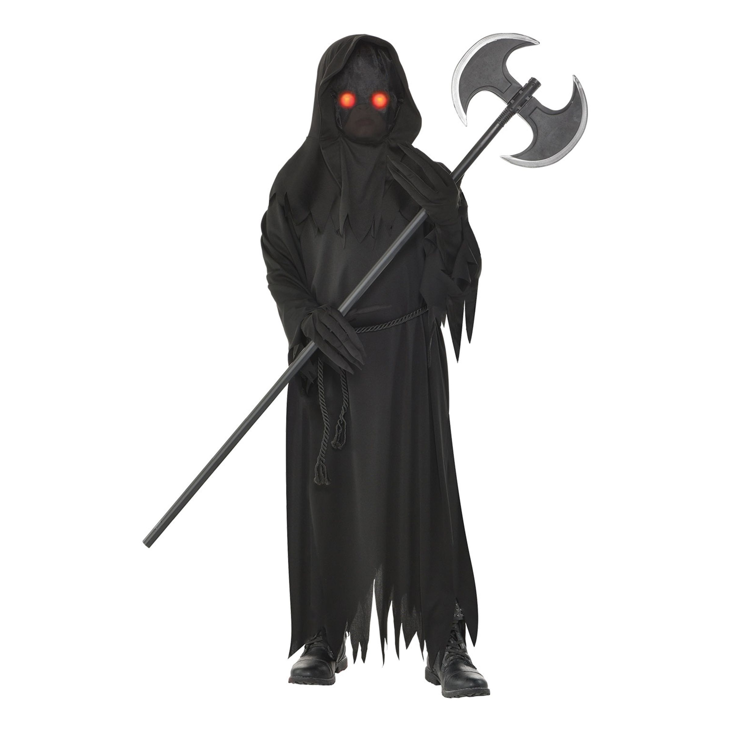 Bild föreställande produkten Liemannen med LED Ögon Barn Maskeraddräkt – Small