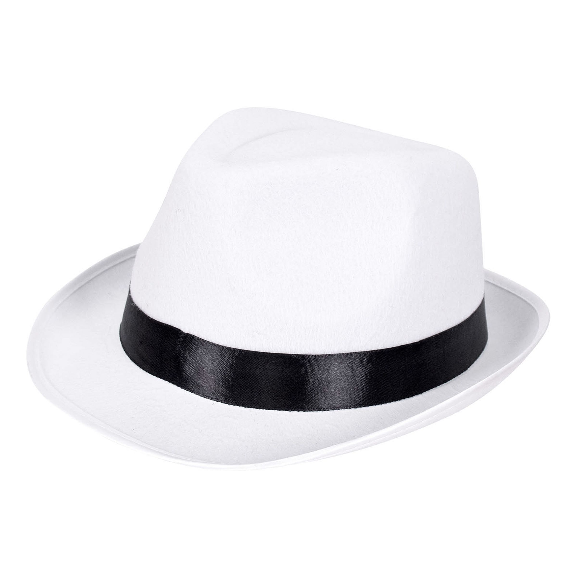 Bild föreställande produkten Maffiaboss Hatt Vit – One size