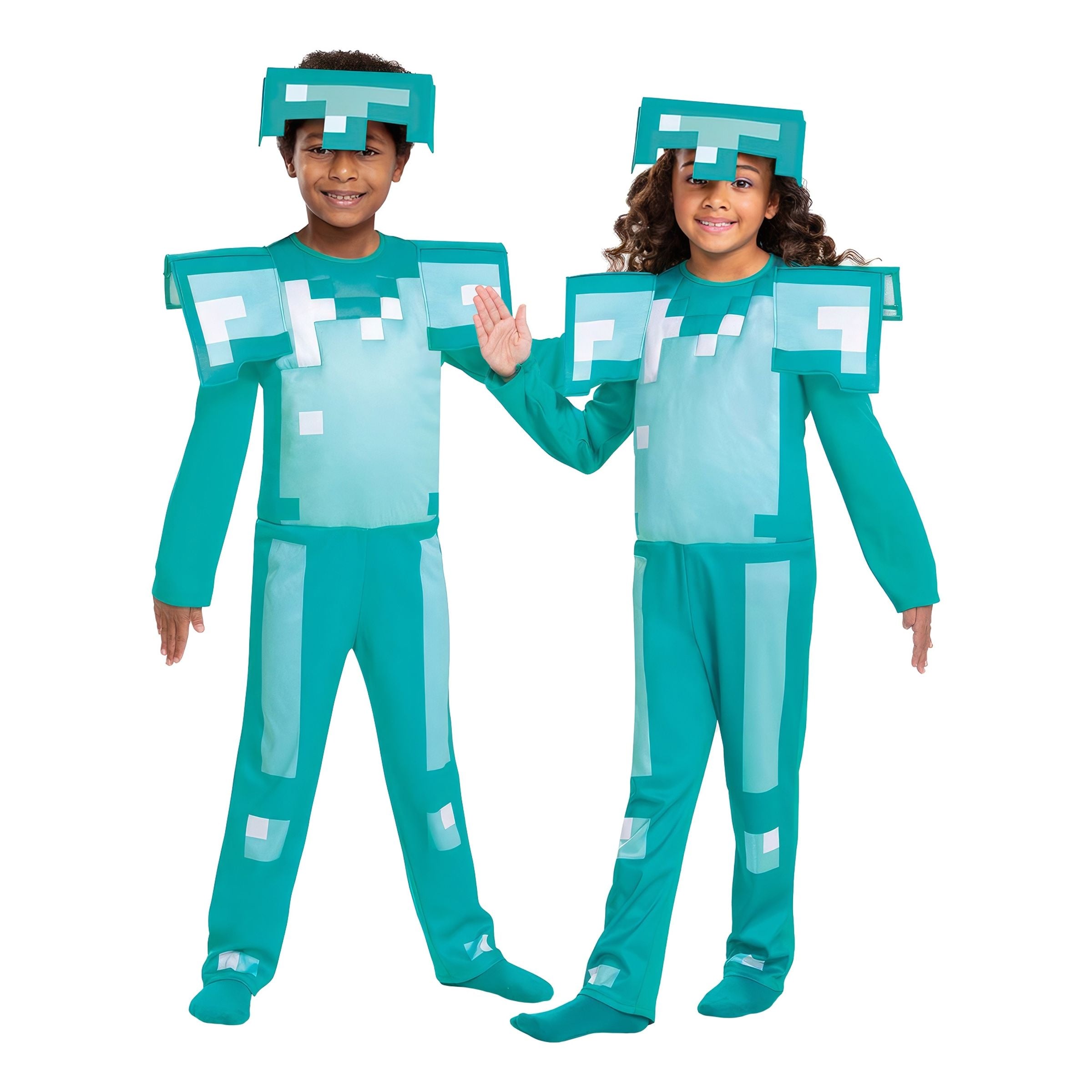 Bild föreställande produkten Minecraft Armor Barn Maskeraddräkt – Medium