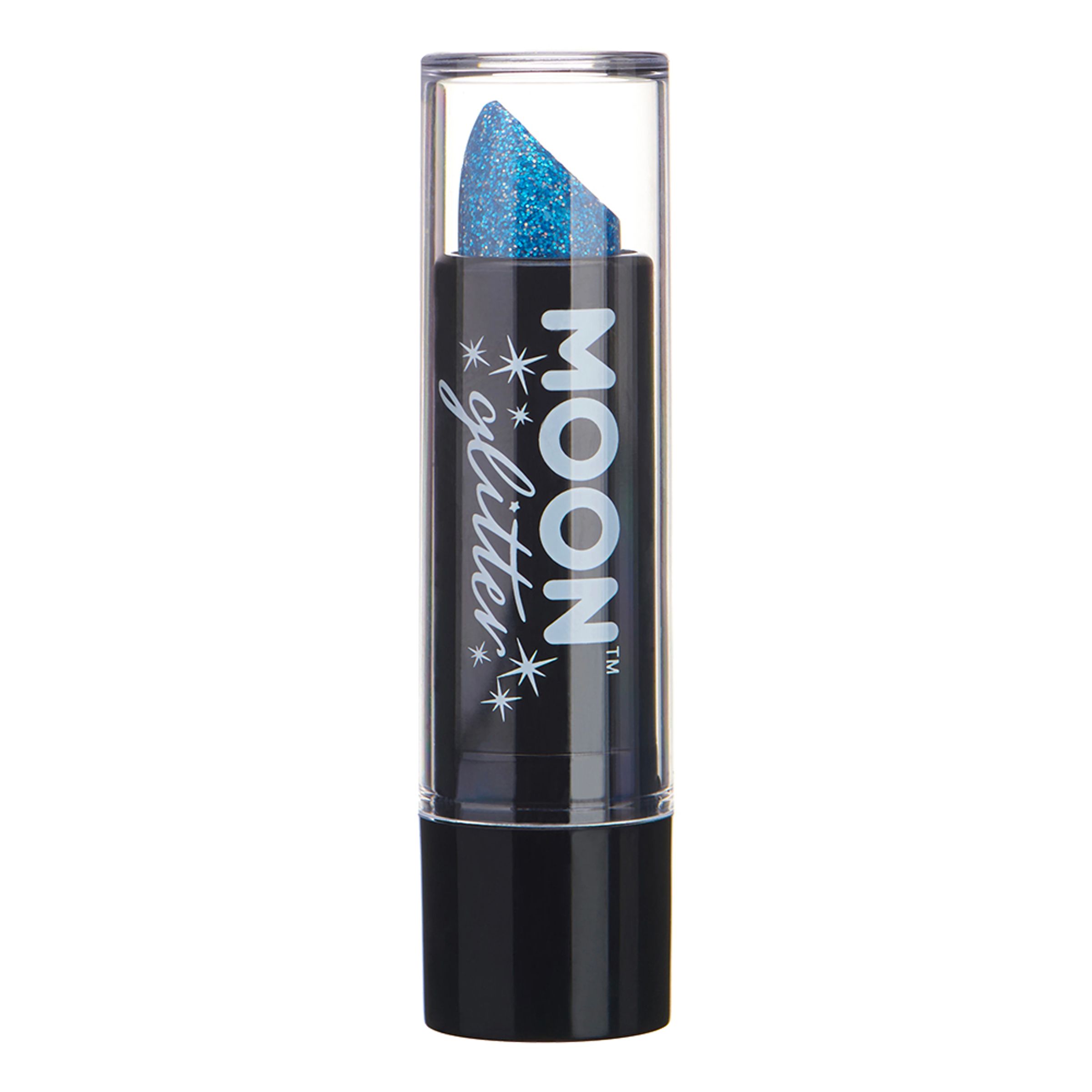 Bild föreställande produkten Moon Creations Holographic Glitter Lipstick – Blå