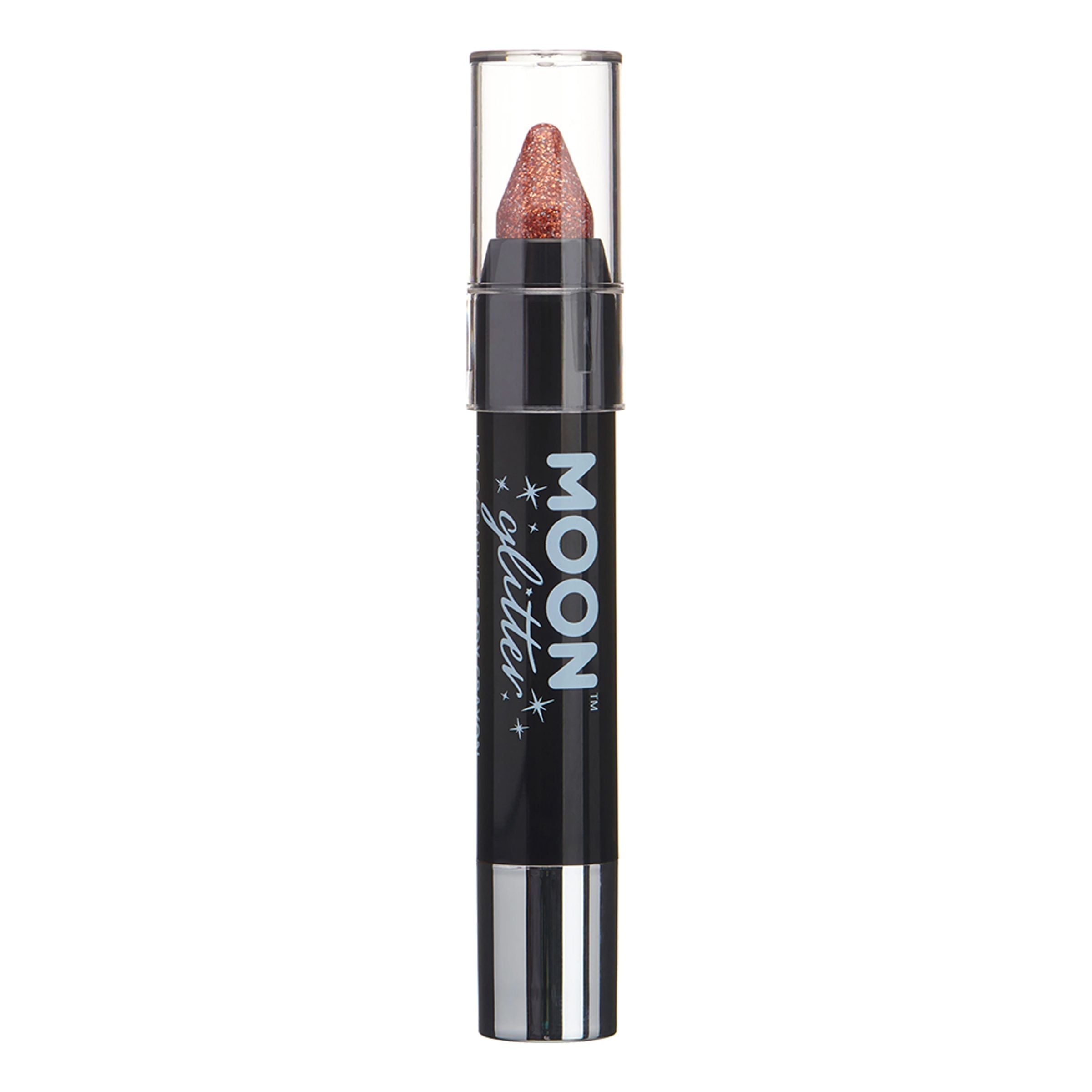 Bild föreställande produkten Moon Creations Holographic Body Crayons – Roséguld