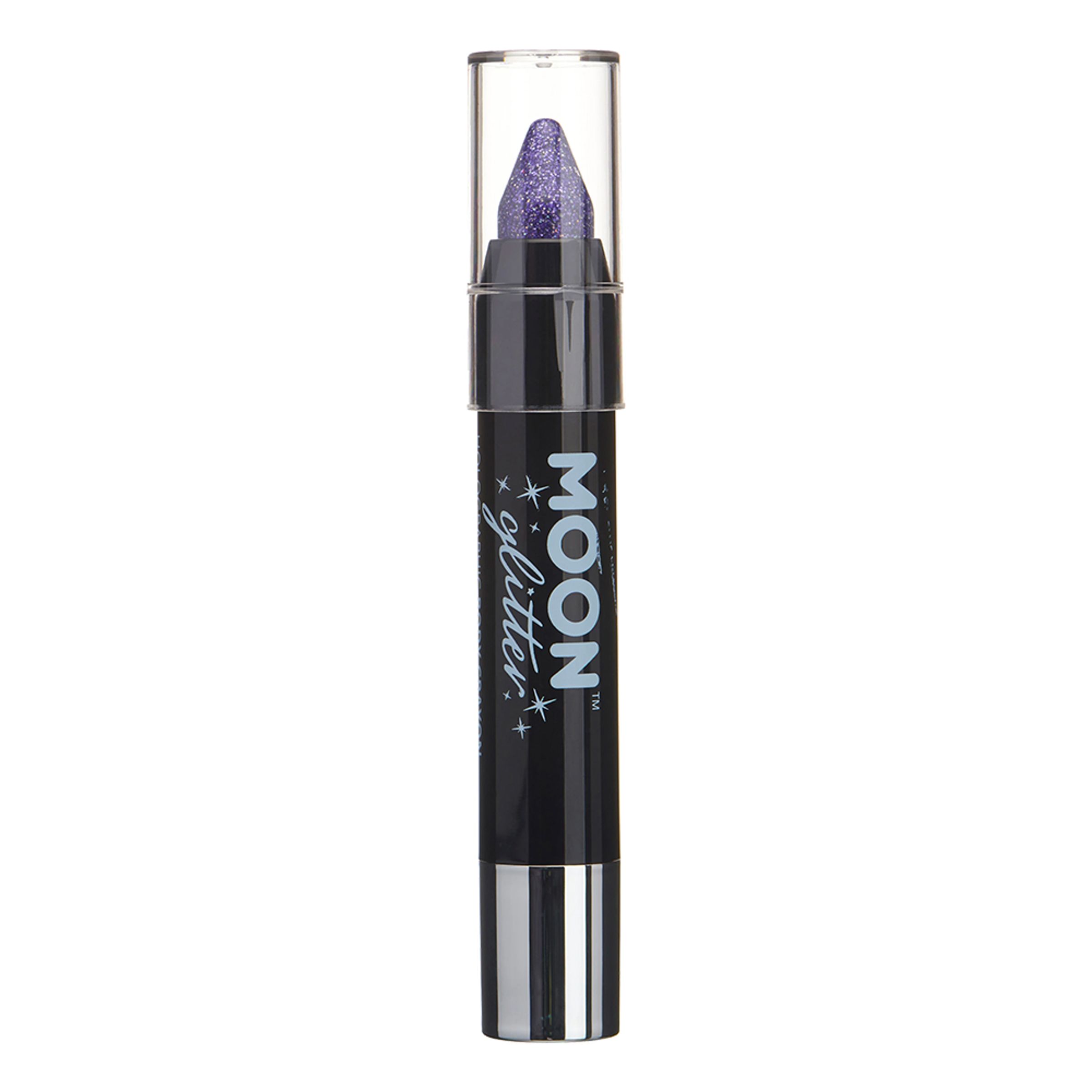 Bild föreställande produkten Moon Creations Holographic Body Crayons – Lila