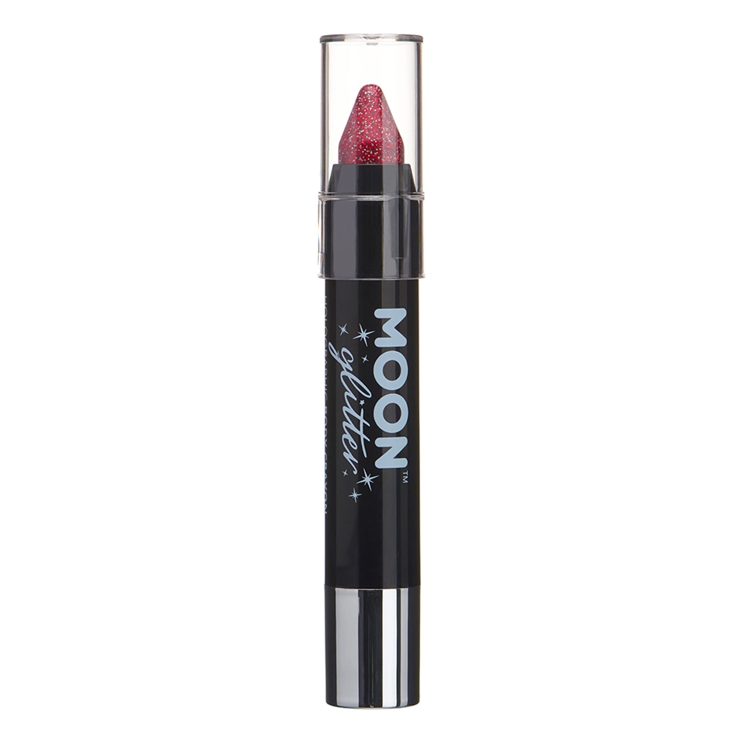 Bild föreställande produkten Moon Creations Holographic Body Crayons – Röd