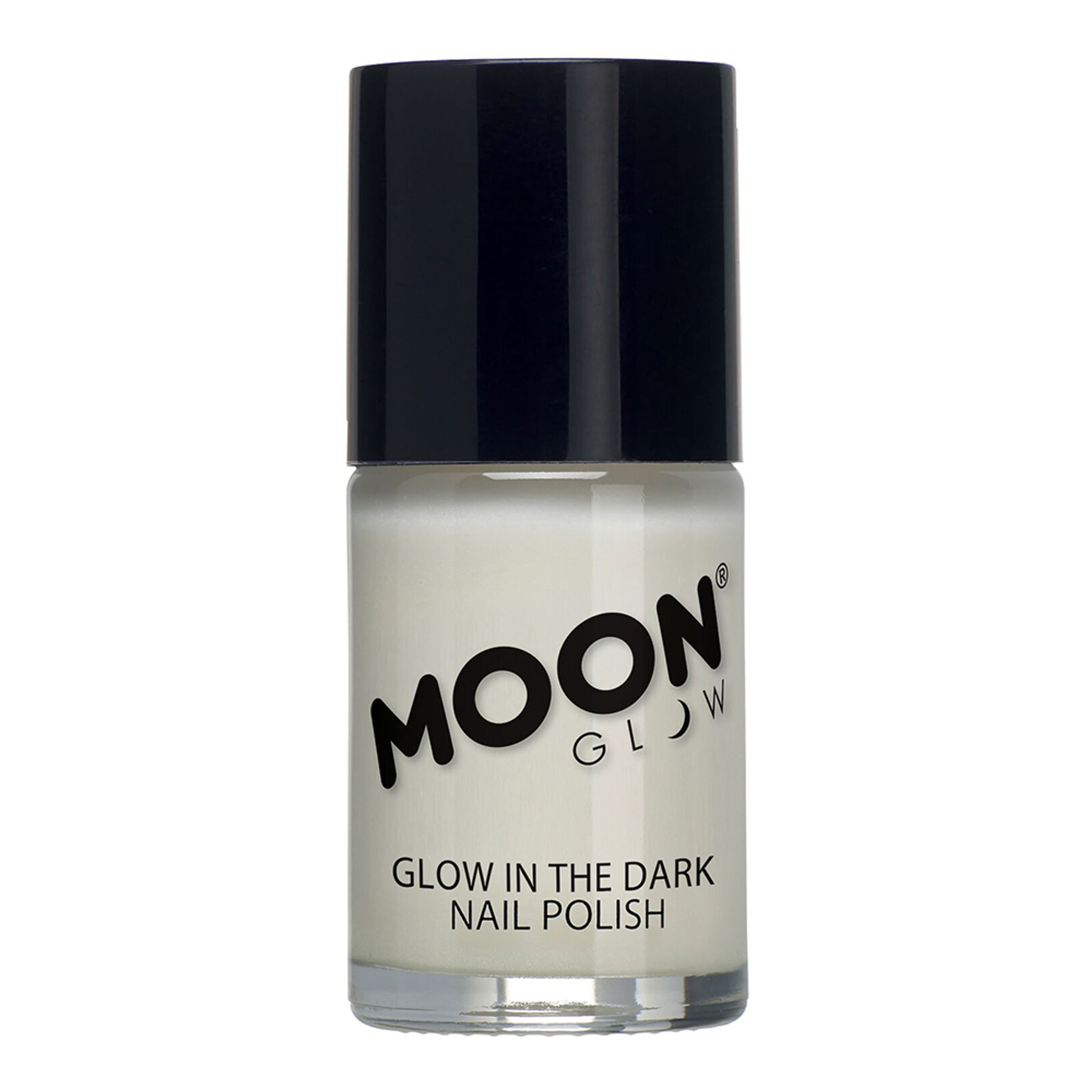 Bild föreställande produkten Moon Creations Självlysande Nagellack – Transparent