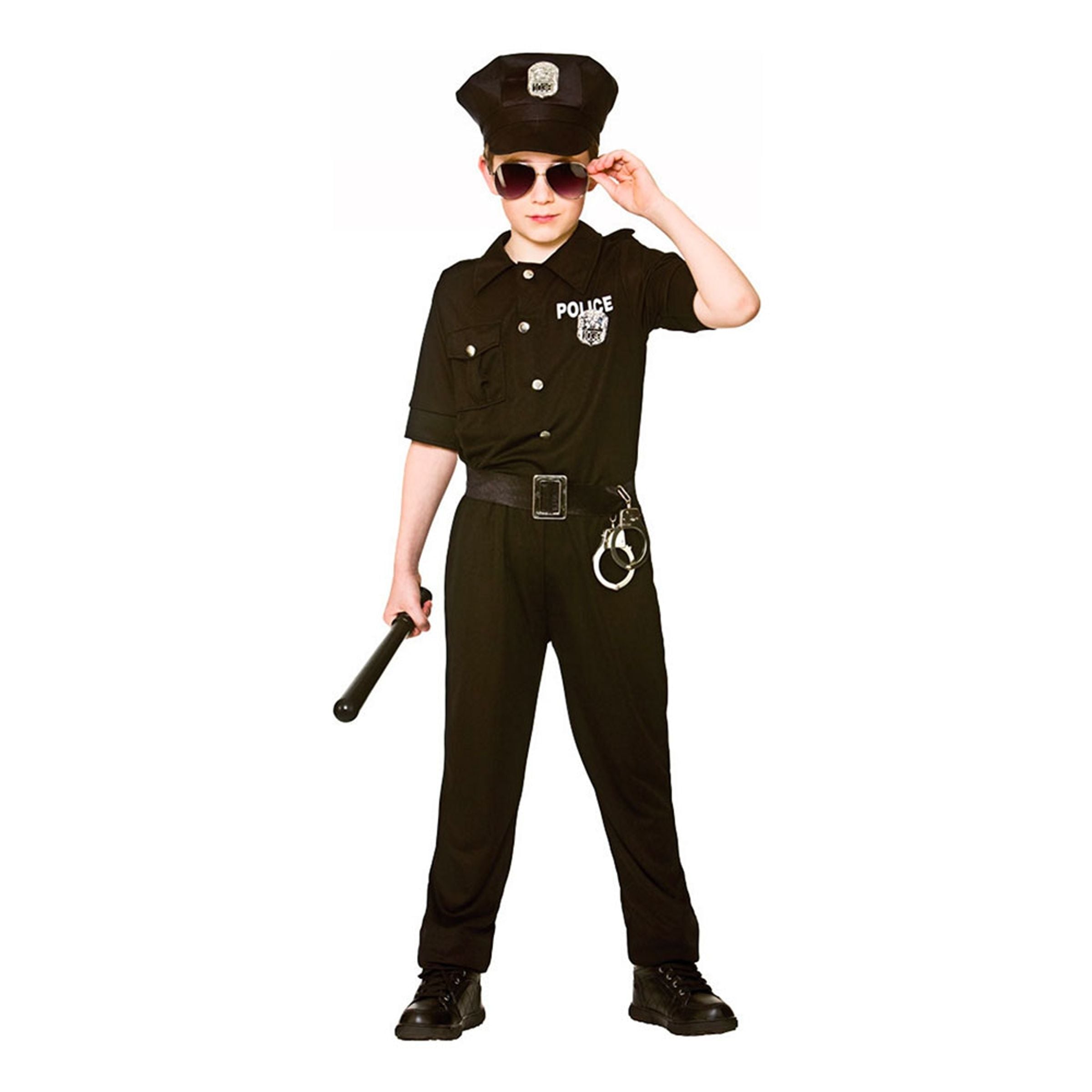 Bild föreställande produkten New York Polis Barn Maskeraddräkt – Large